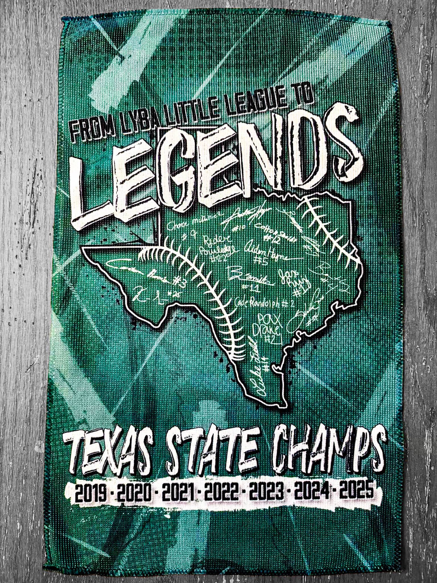 Texas Champs 2025 Rally Towel