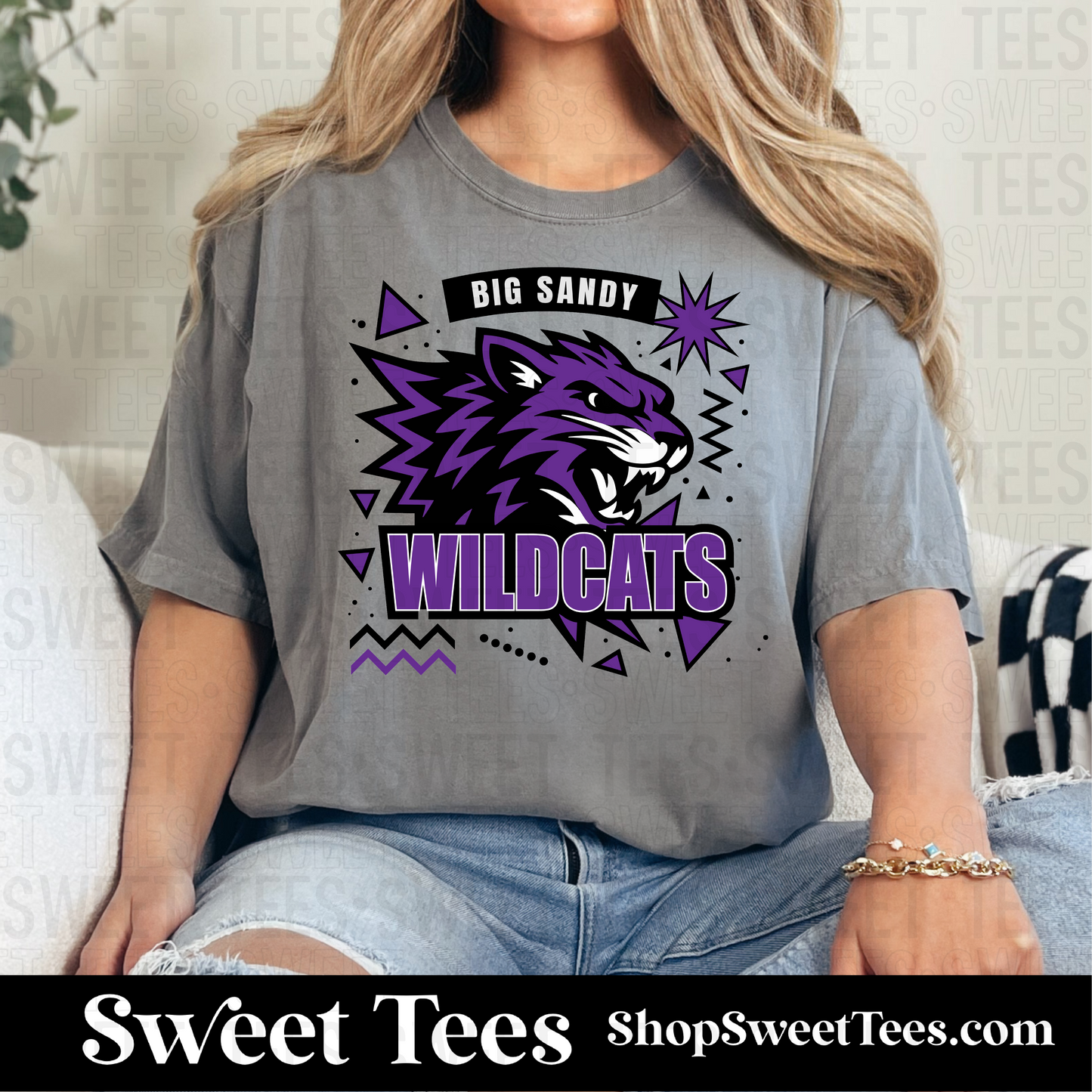 Big Sandy Retro Mascot 112 tee