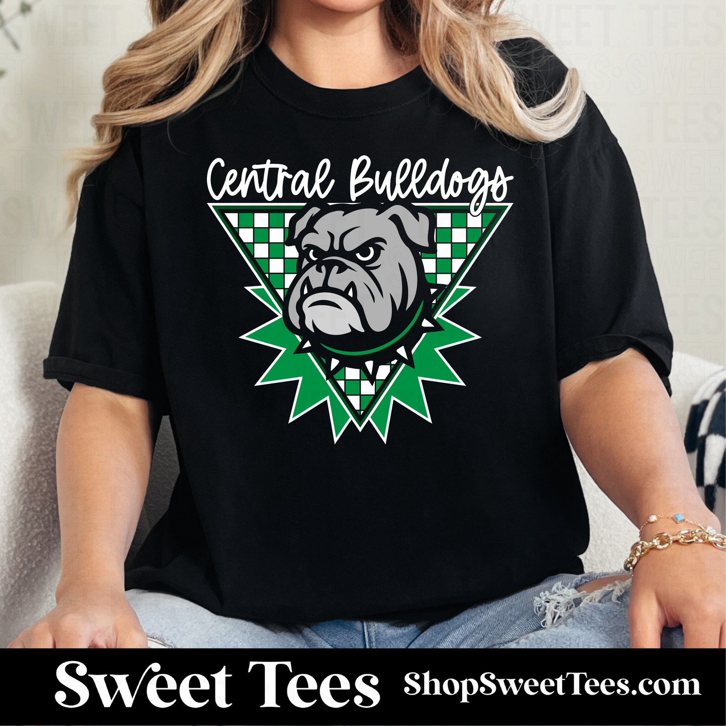 Central Retro Mascot 118 tee