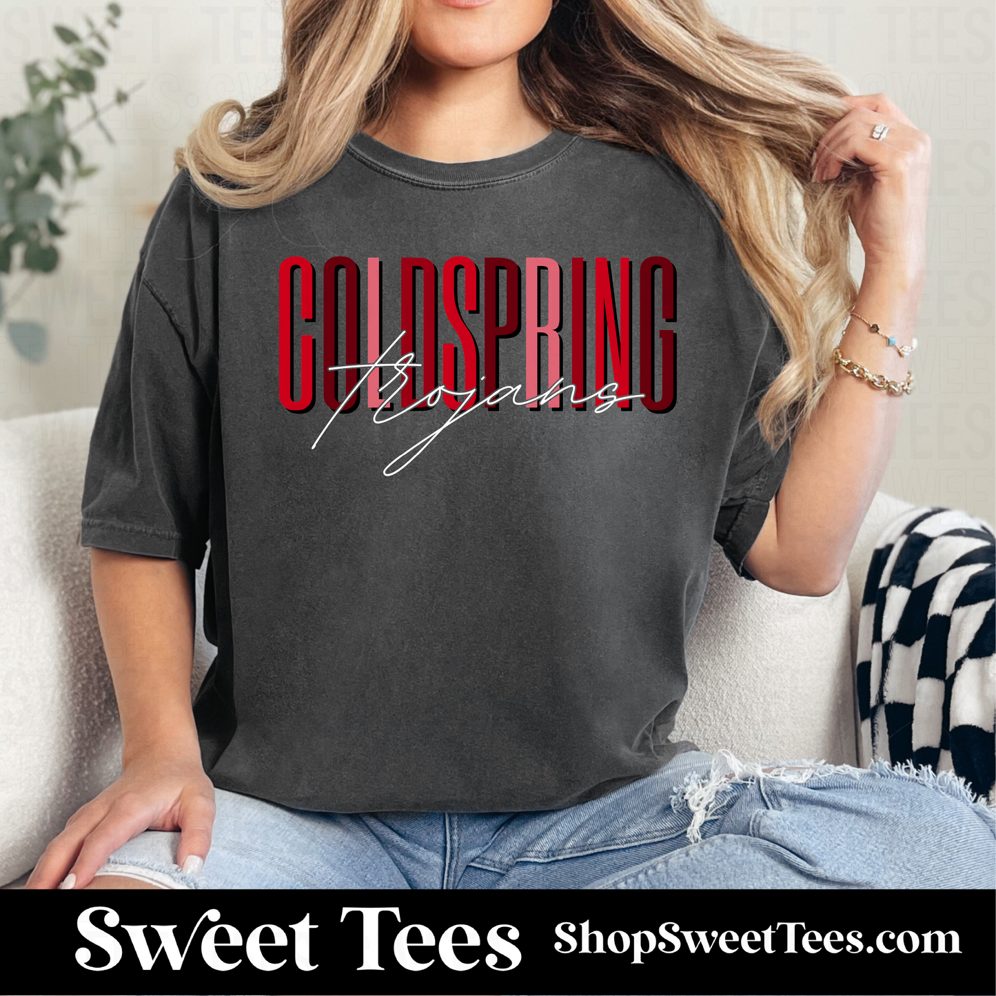 Coldspring Ombre Script 135 tee
