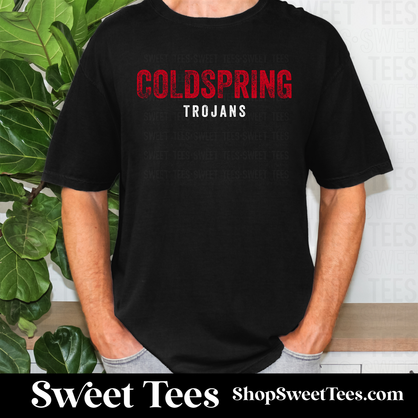 Coldspring Vintage Rough Text 142 tee