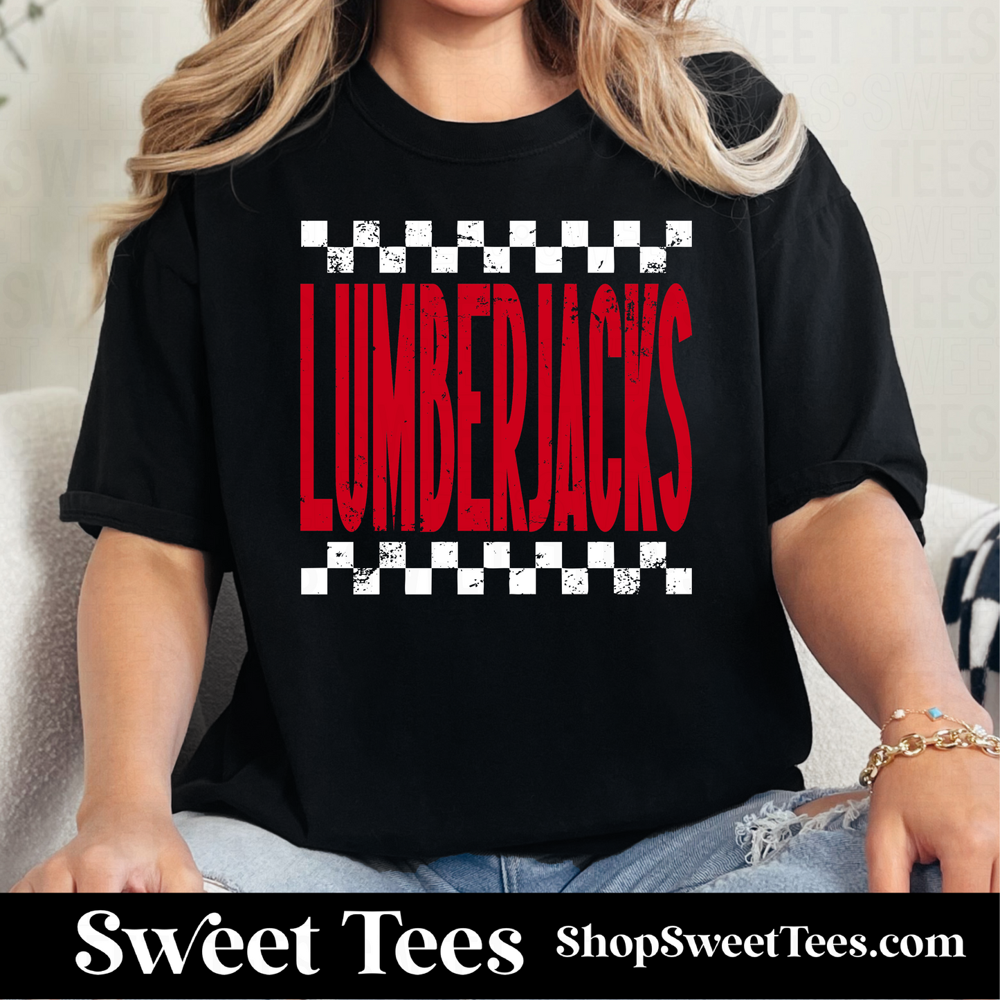 Diboll Distress Checker 061 tee
