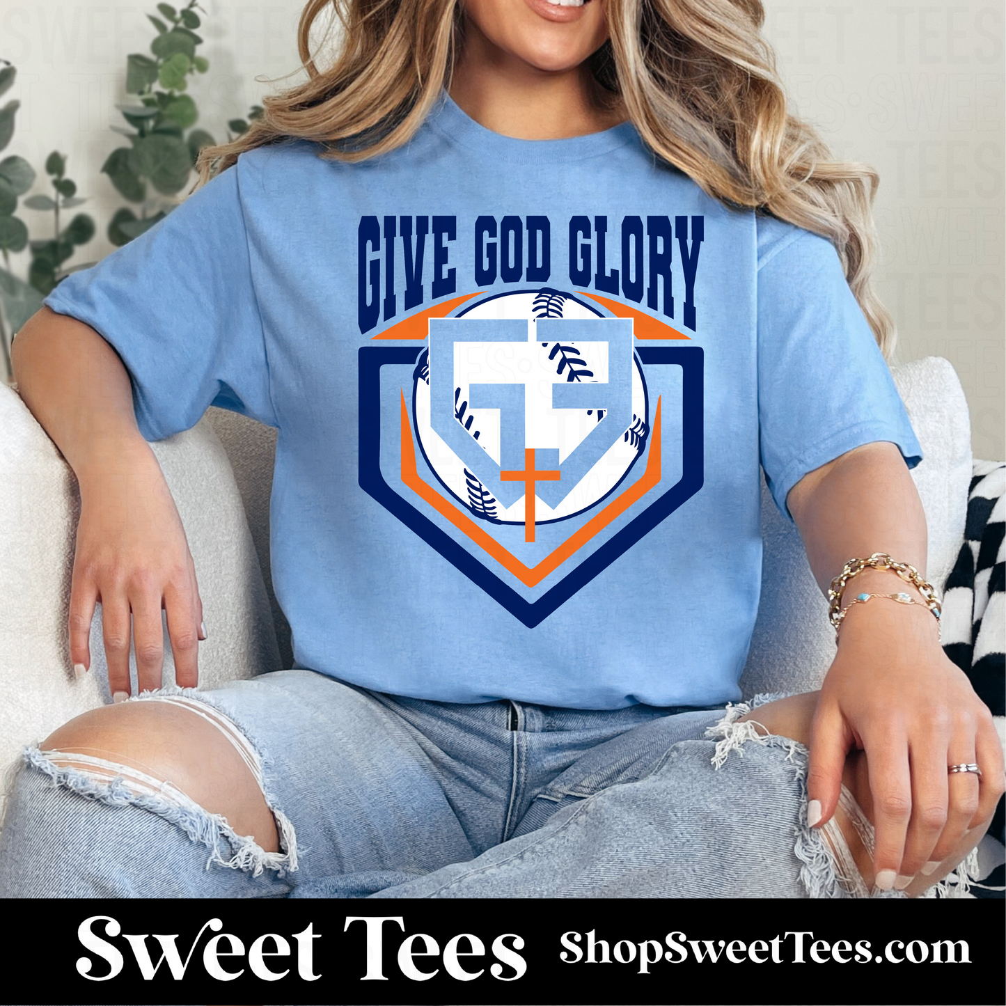G3 Arched Baseball Plate tee
