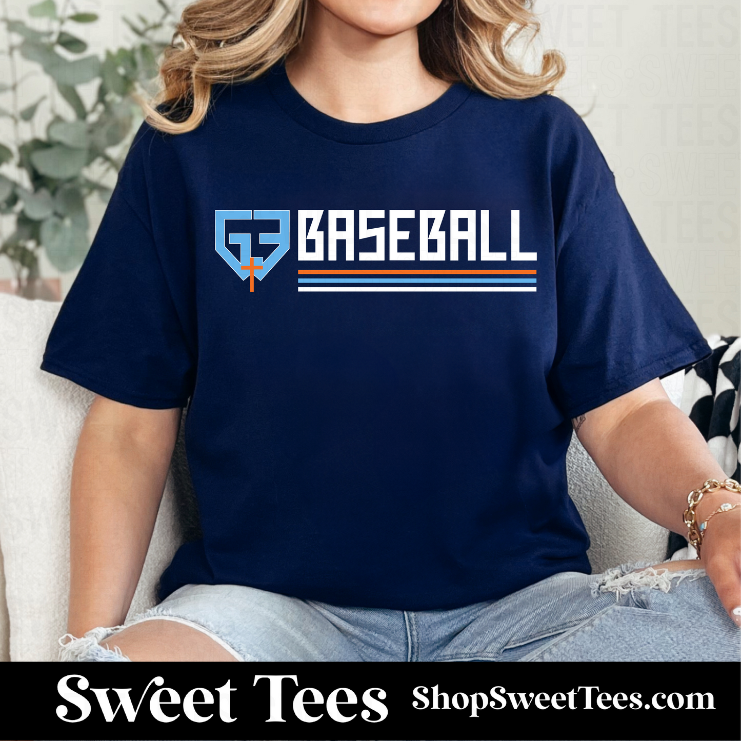 G3 Baseball Logo tee