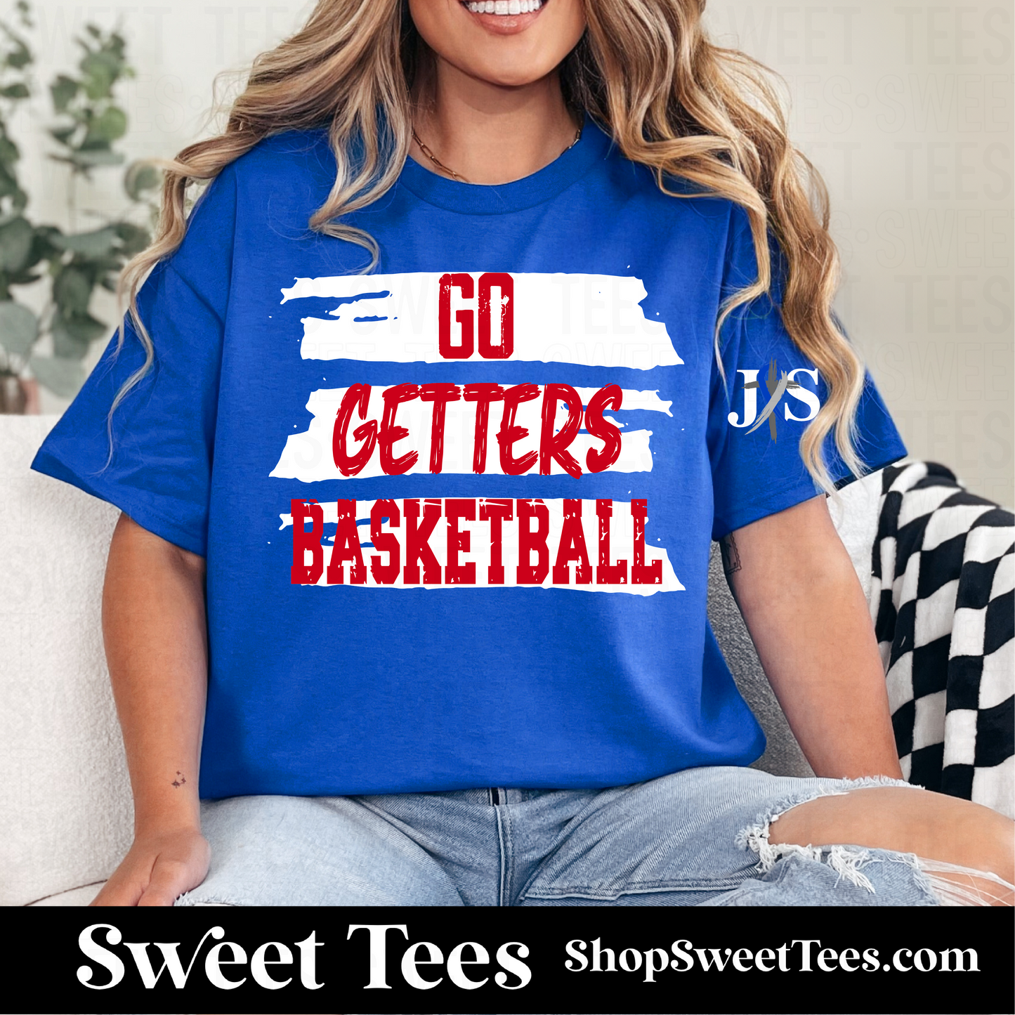 Go Getters Basketball Grunge 105 tee