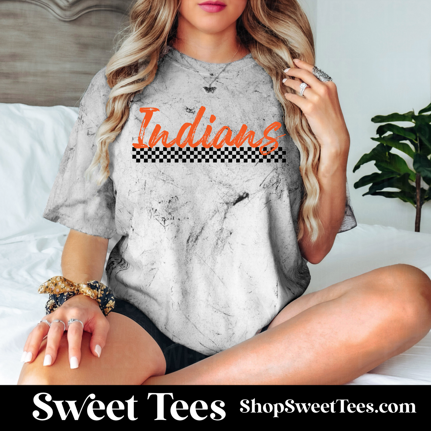 Grand Saline Checker Spirit 056 tee