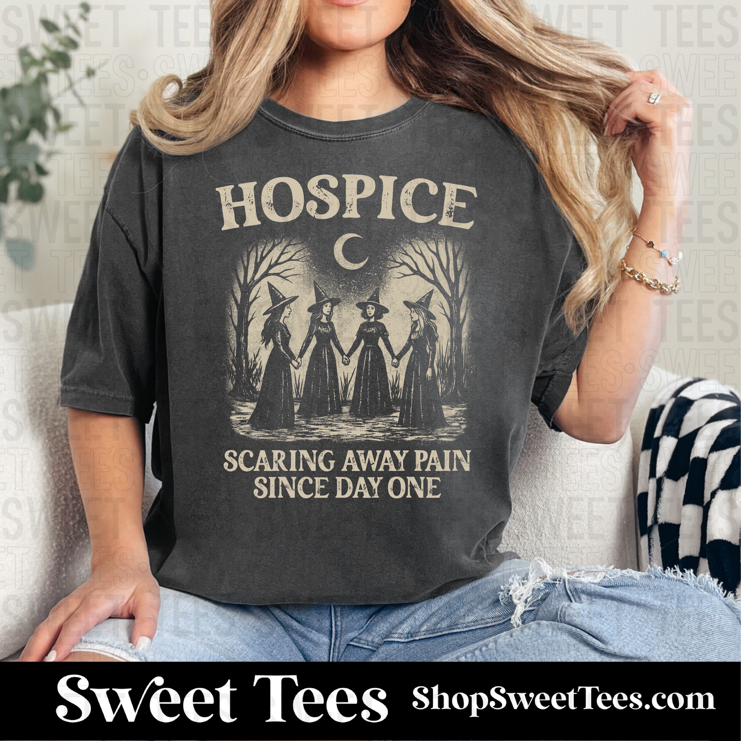 Hospice Witches tee