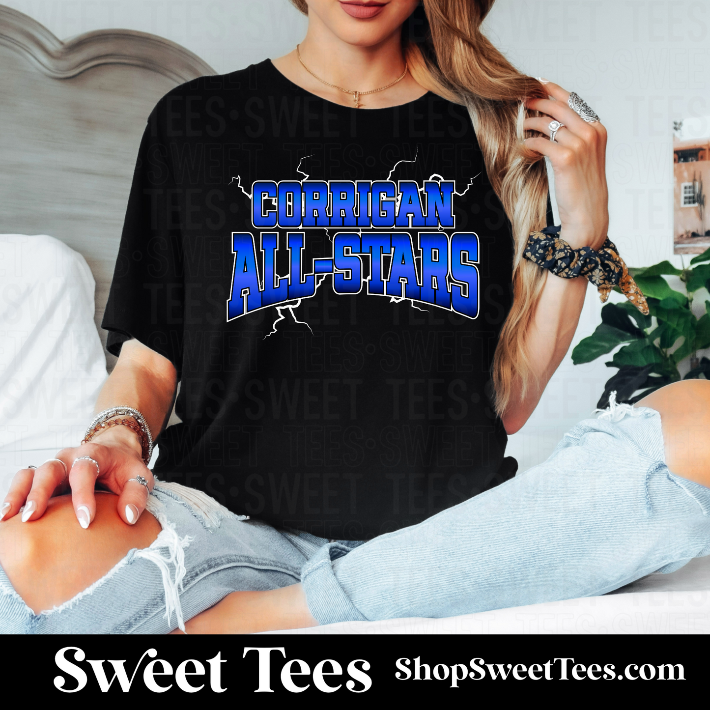 Corrigan All-Stars Lightning Drifit tee