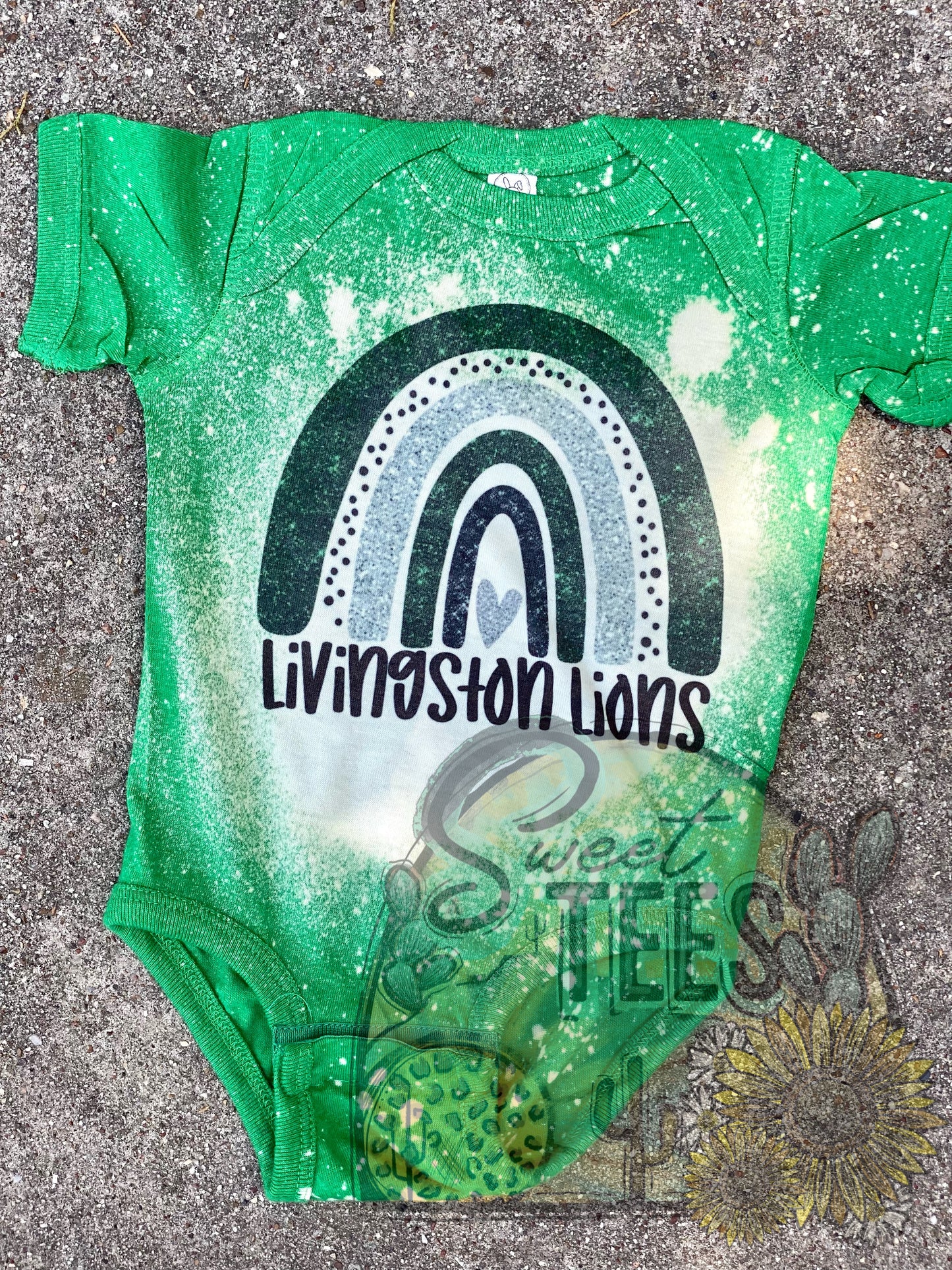 Lions Glitter Rainbow tee