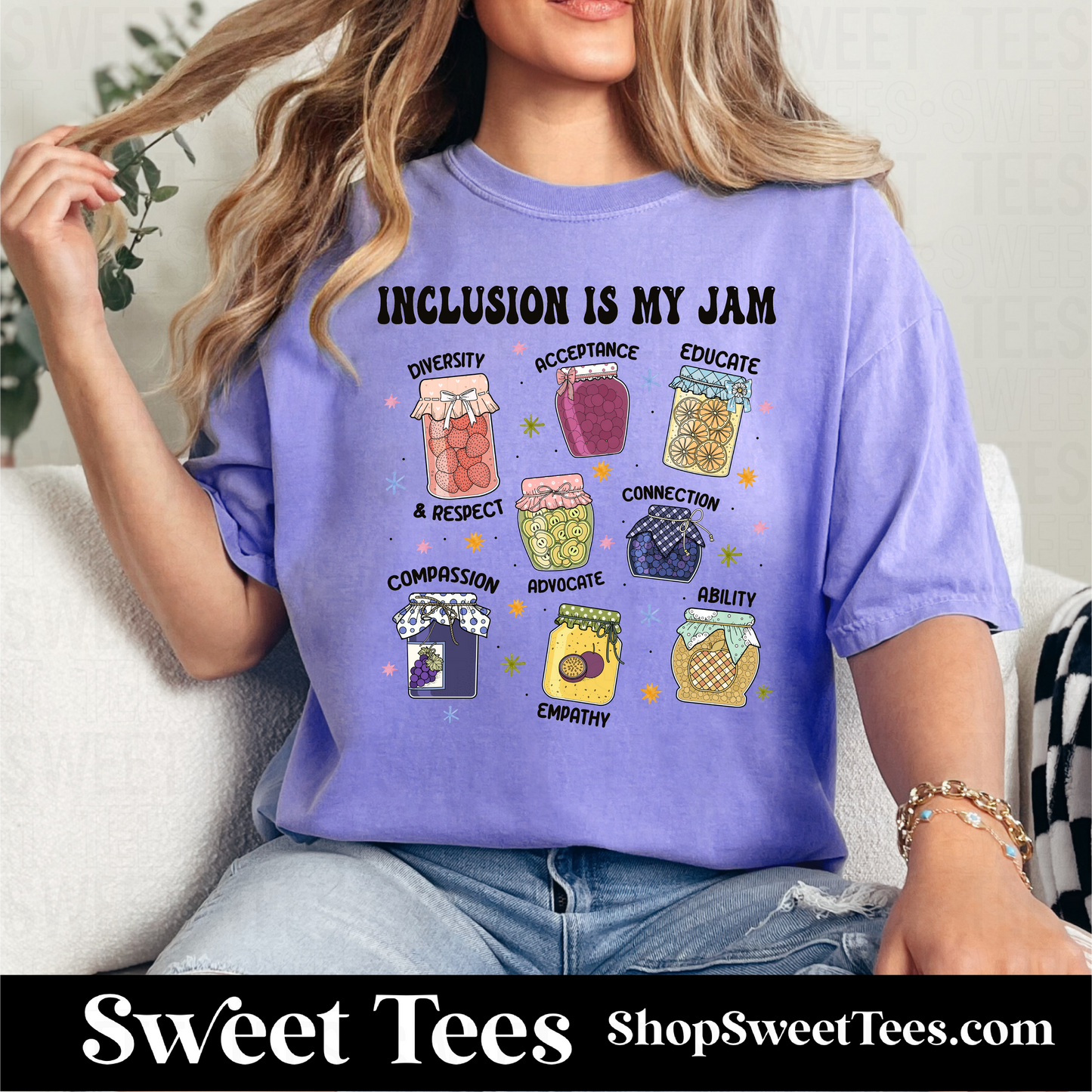 Inclusion is My Jam tee