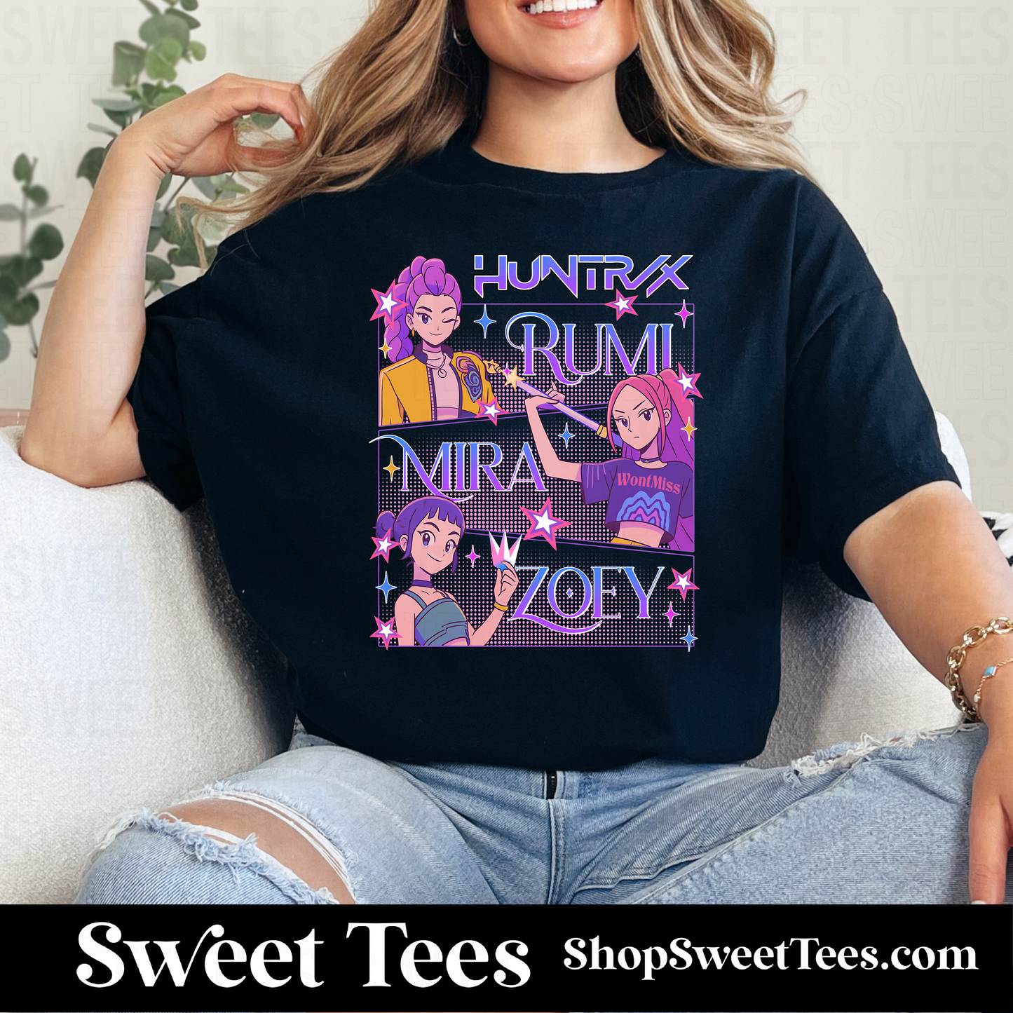 KPOP Halftone tee