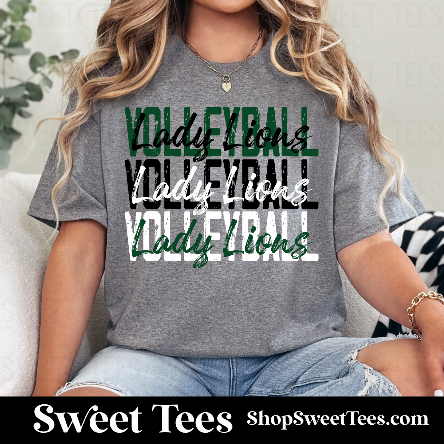 Lady Lions Volleyball Spirit 053 tee