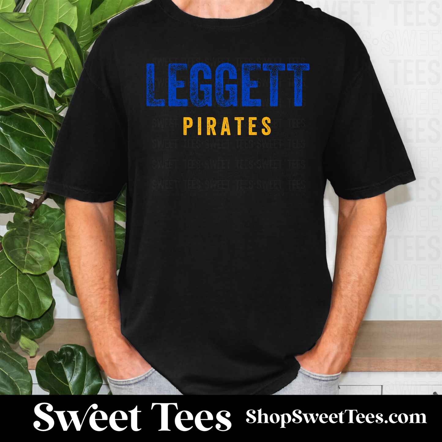 Leggett Vintage Rough Text 142 tee
