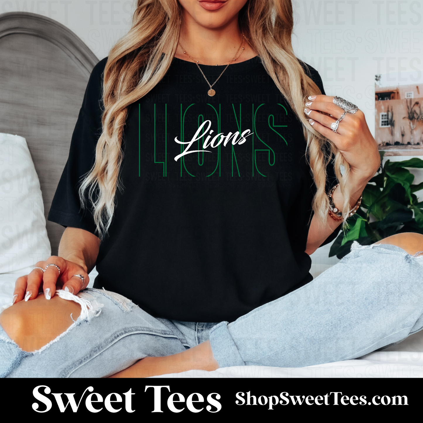 Lions Impact Script 066 tee