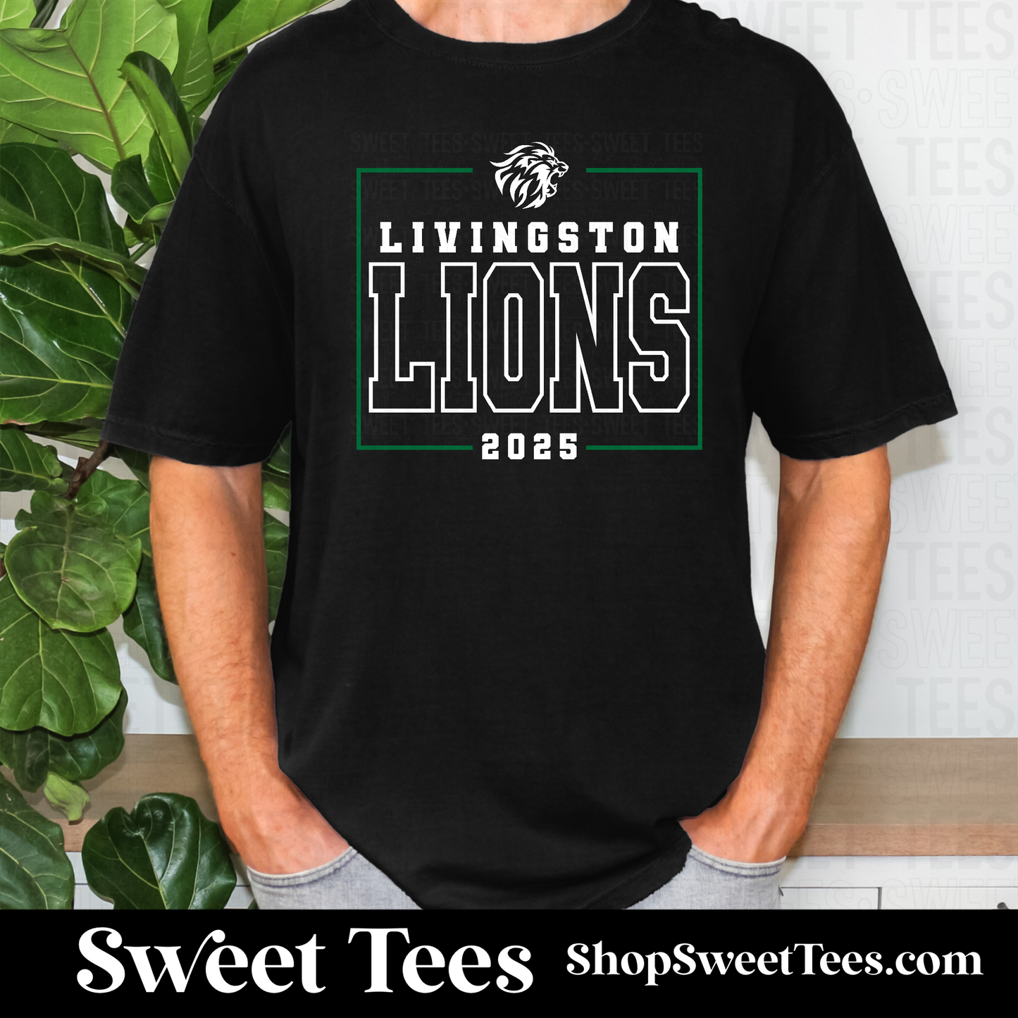 Lions Squared Varsity Spirit 091 tee