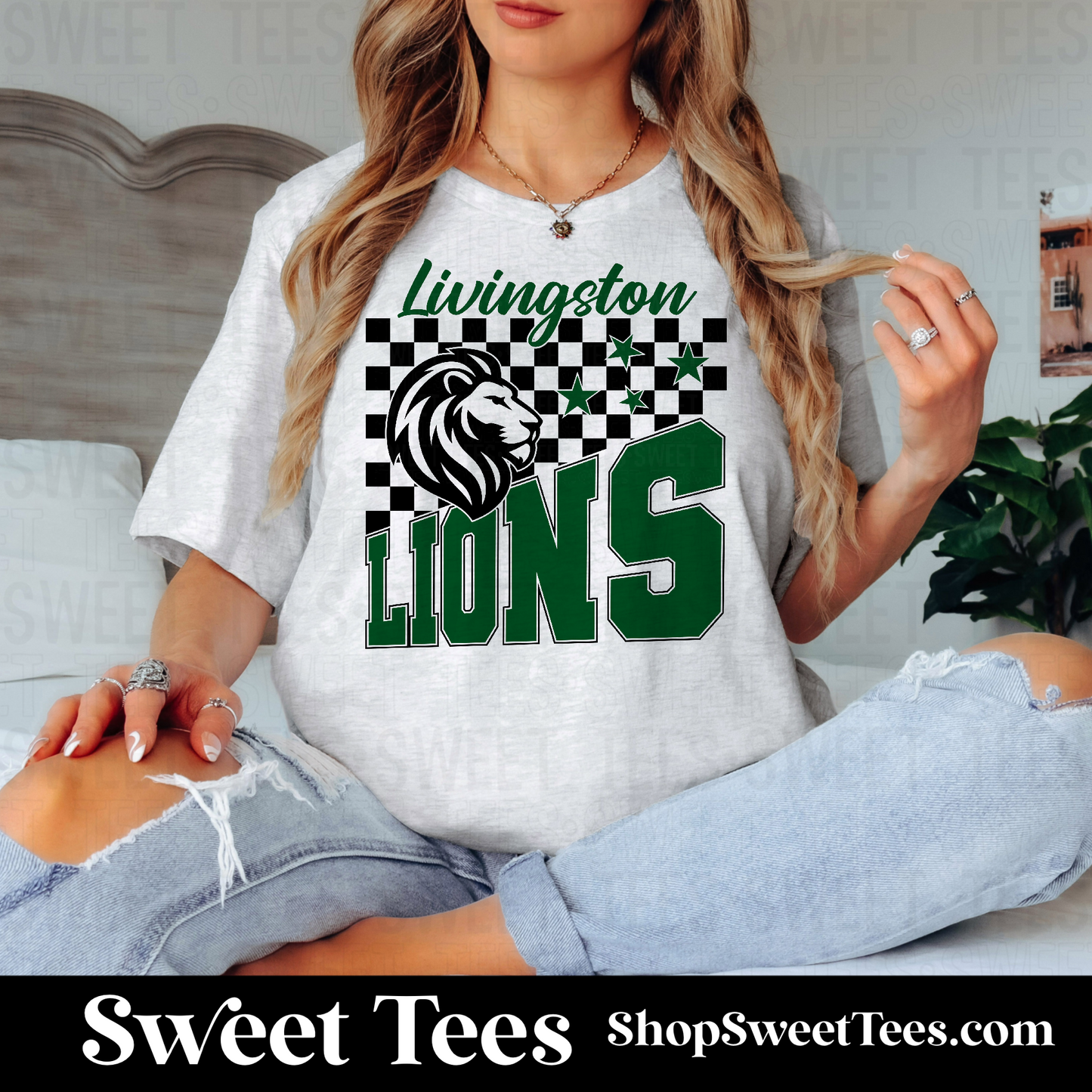 Lions Mascot 122 tee