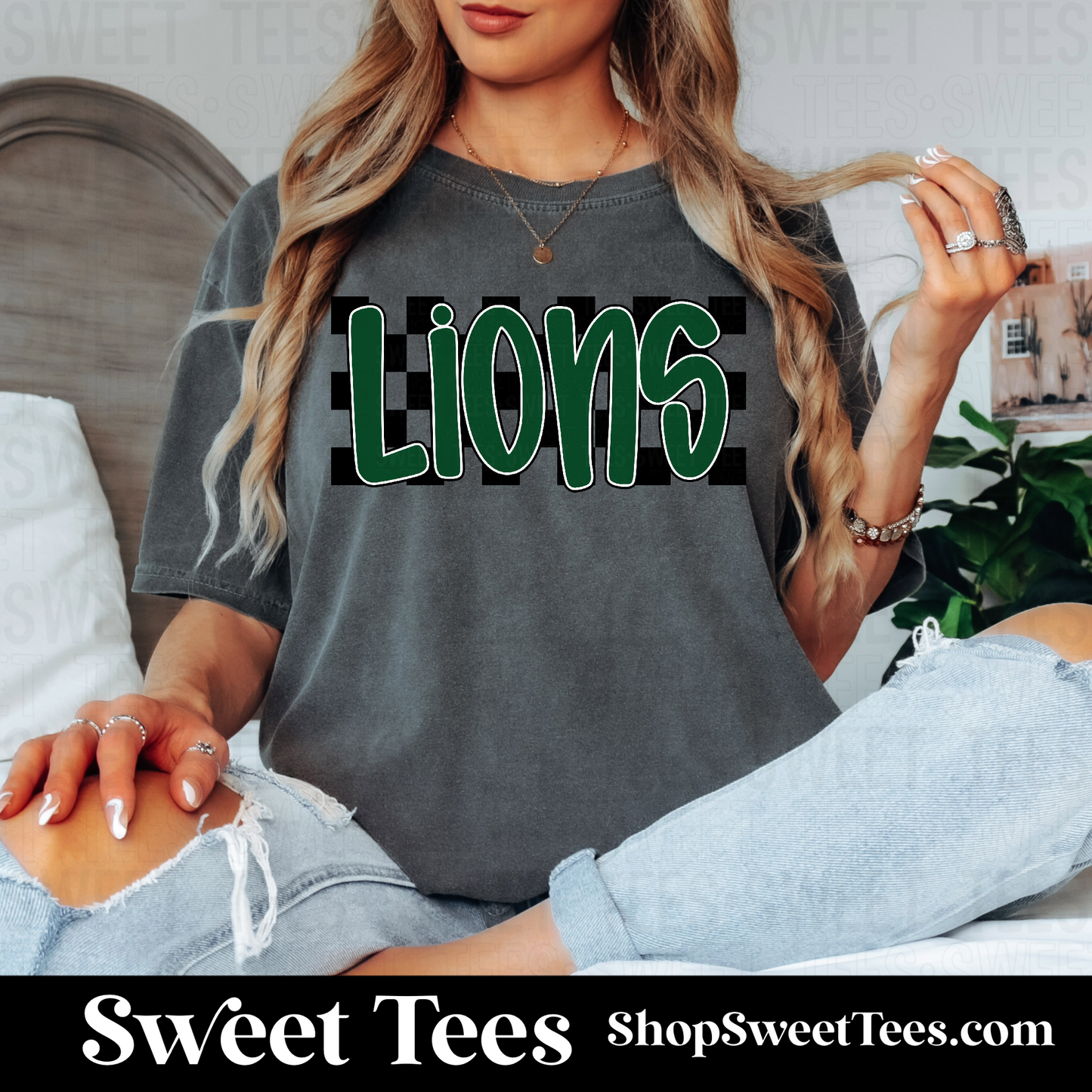 Lions Presley Checker 212 tee