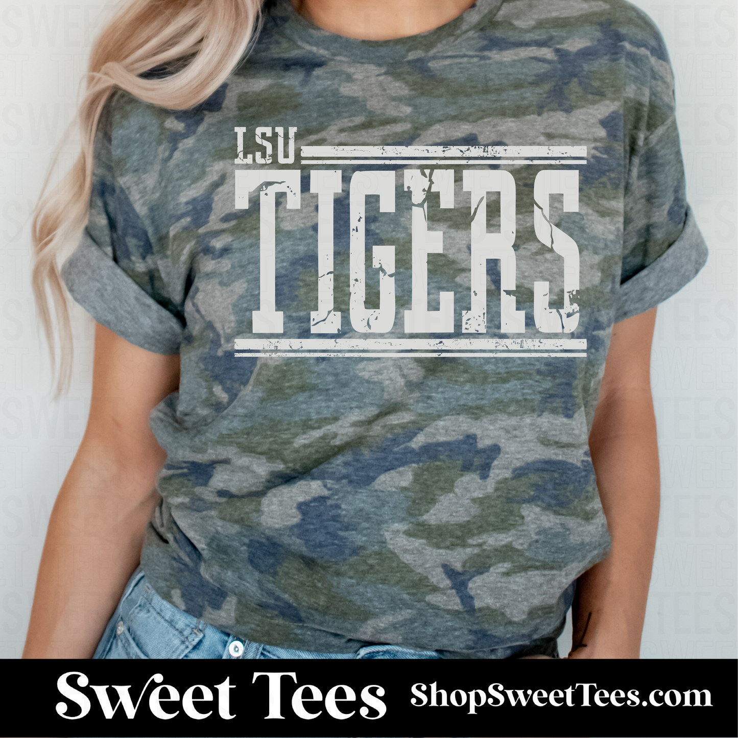 LSU 153 Camo tee