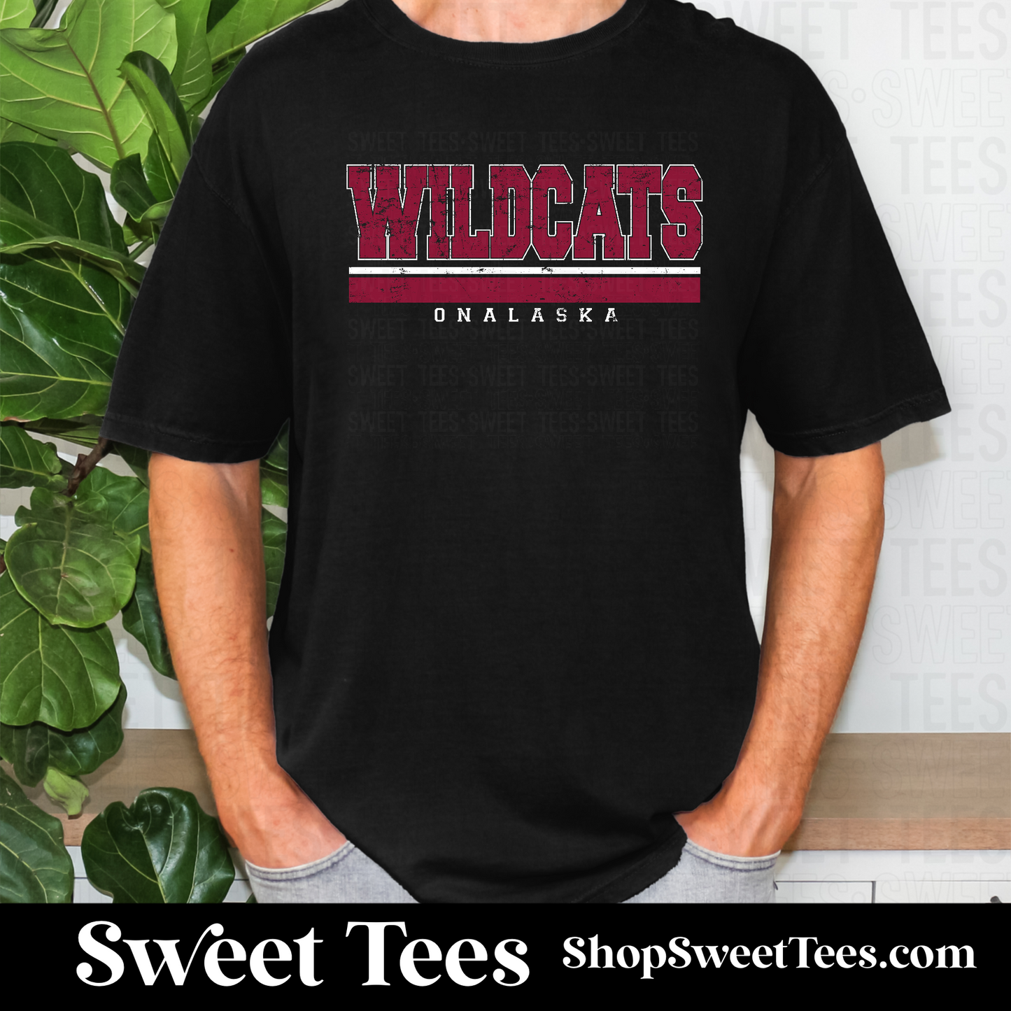Onalaska Grunge Lined 083 tee
