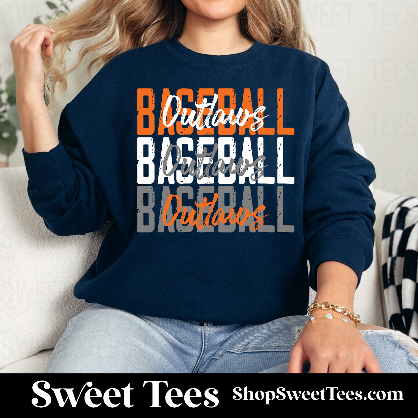 SETX Outlaws Baseball 053 Sweatshirt