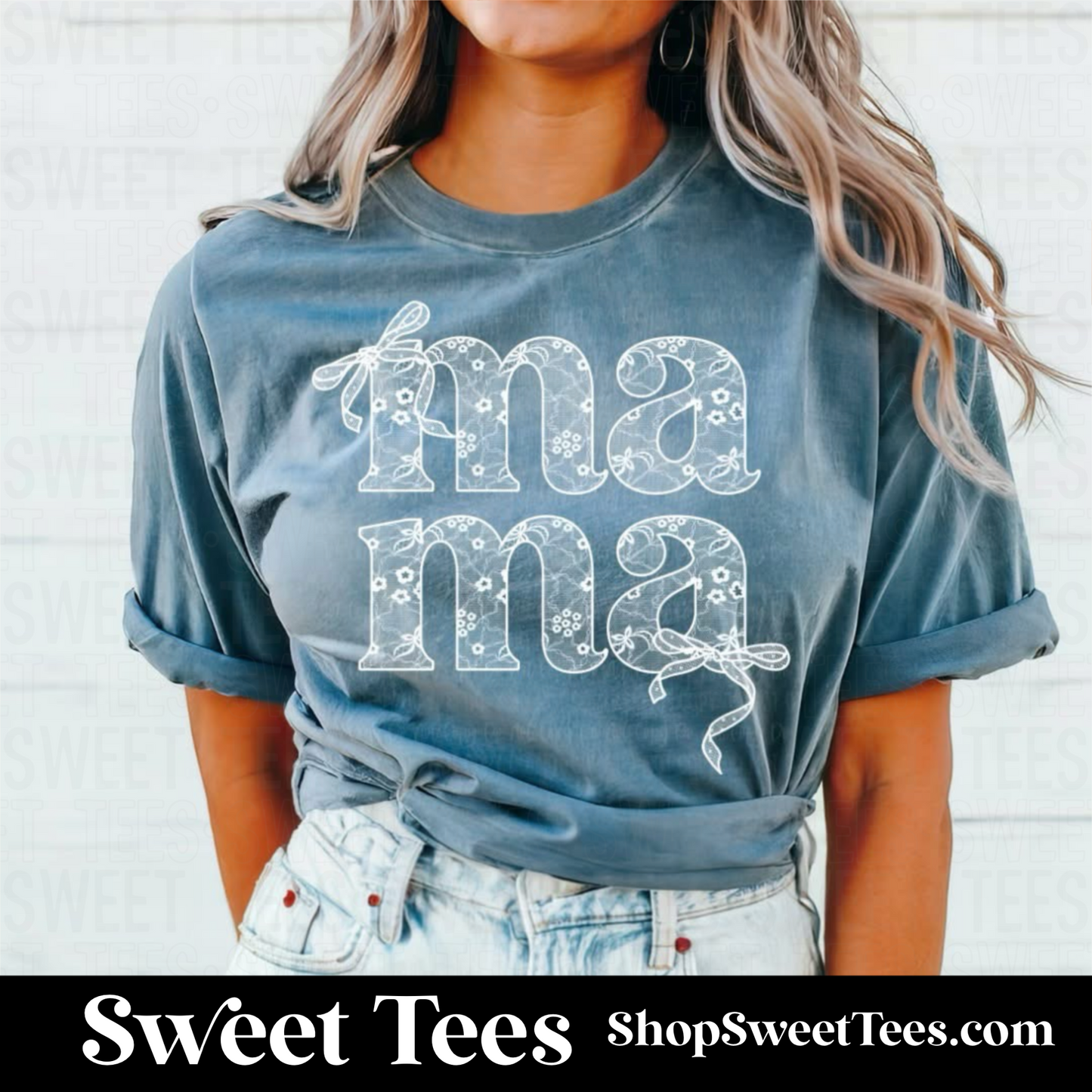 Mama Lace tee