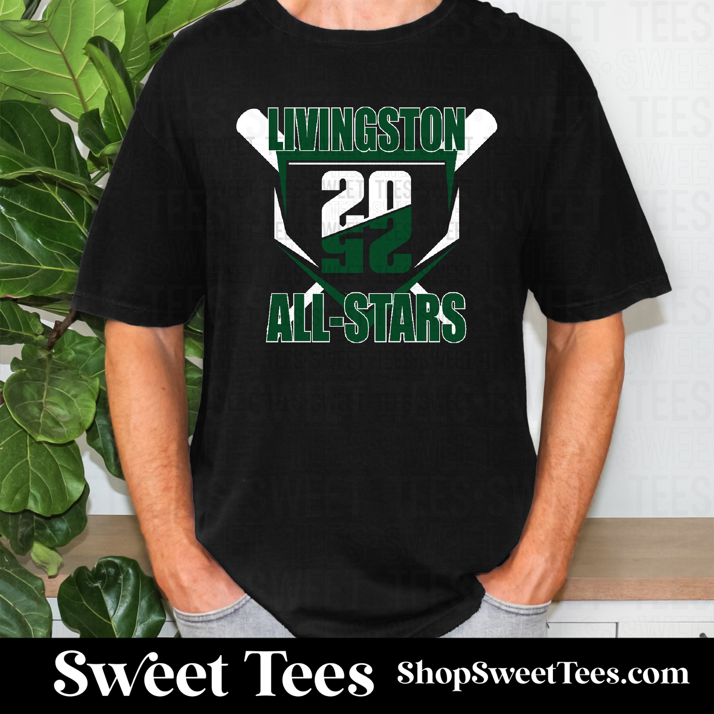 Livingston All-Stars 2025 Cutout tee - Black