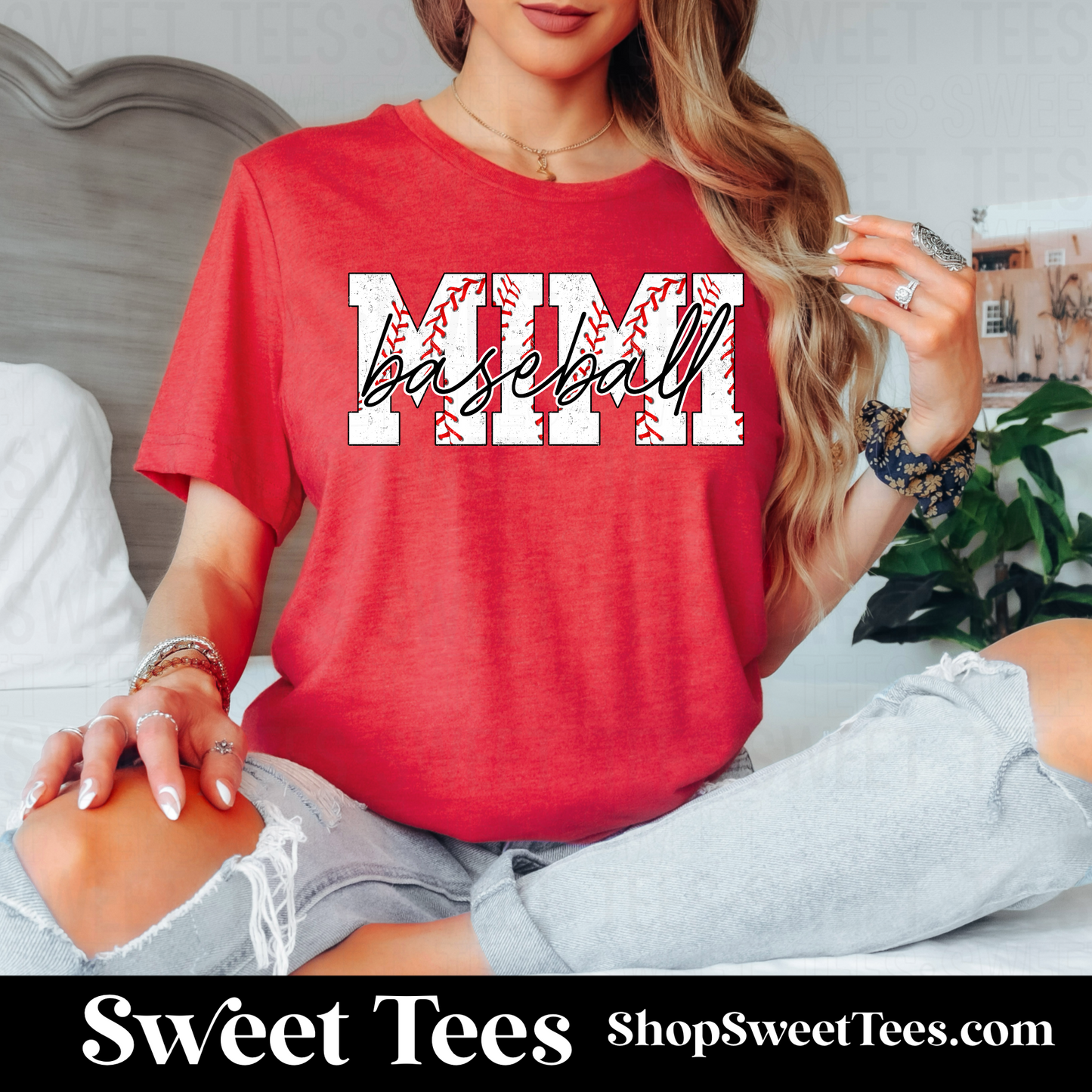 Baseball Mimi tee