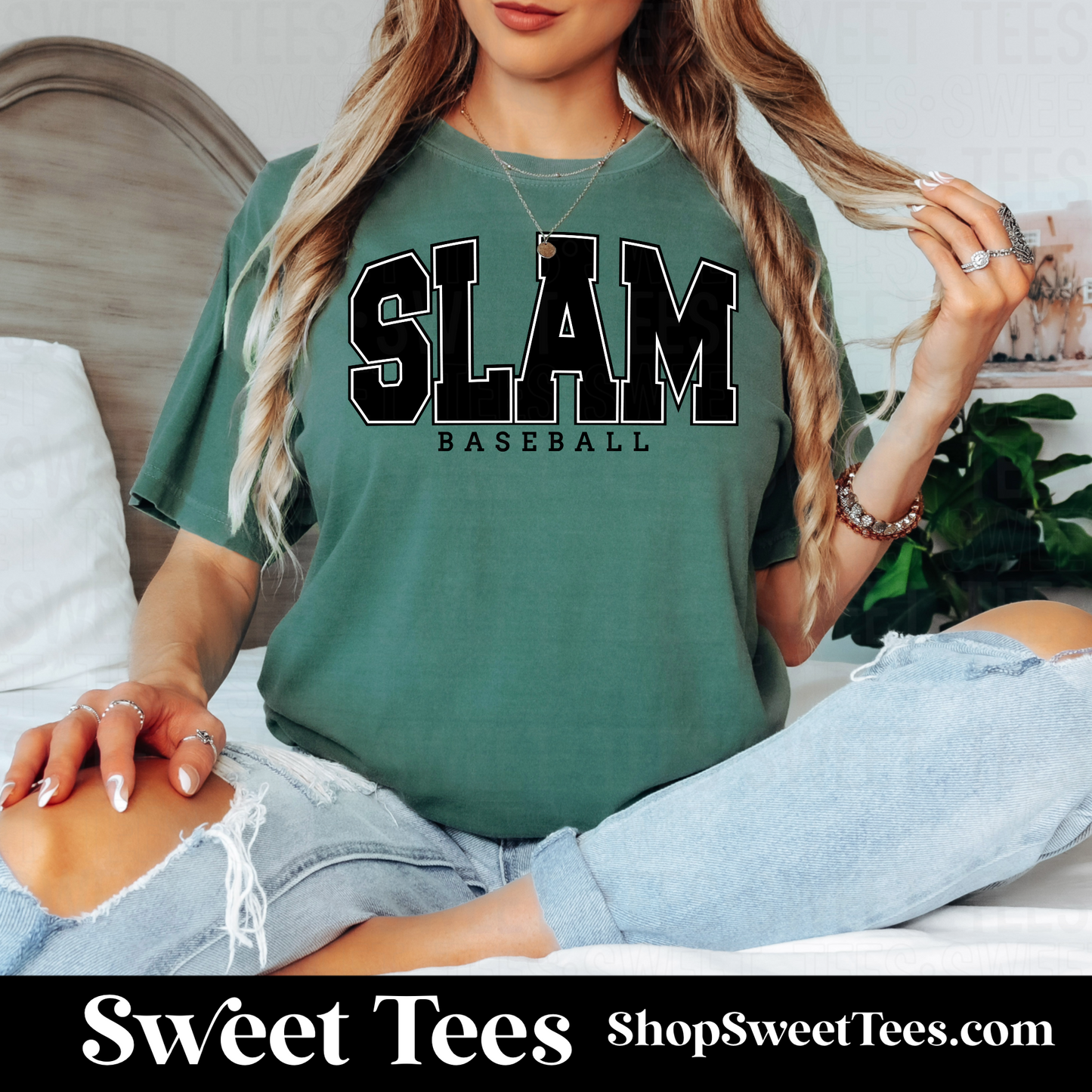 Texas Slam Baseball Upper Arch tee