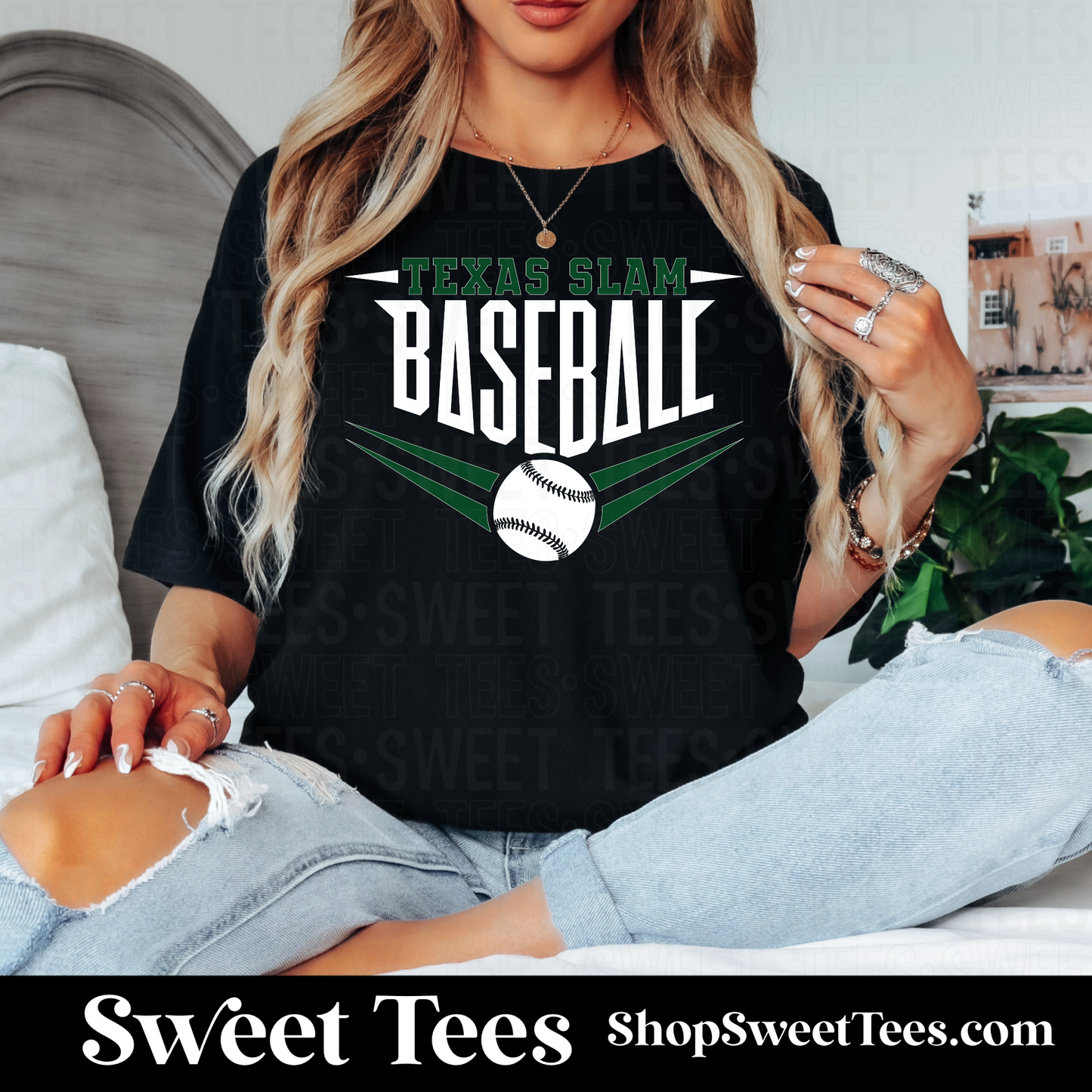 Texas Slam Baseball 002 tee