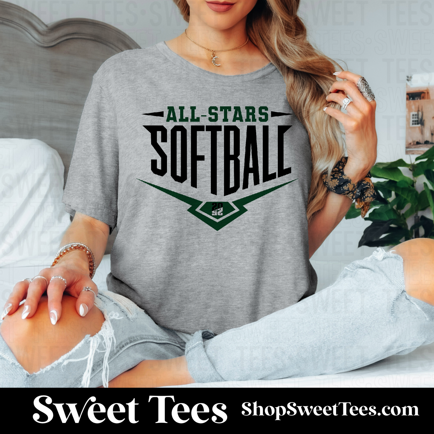 All-Stars Softball 001 tee - Gray