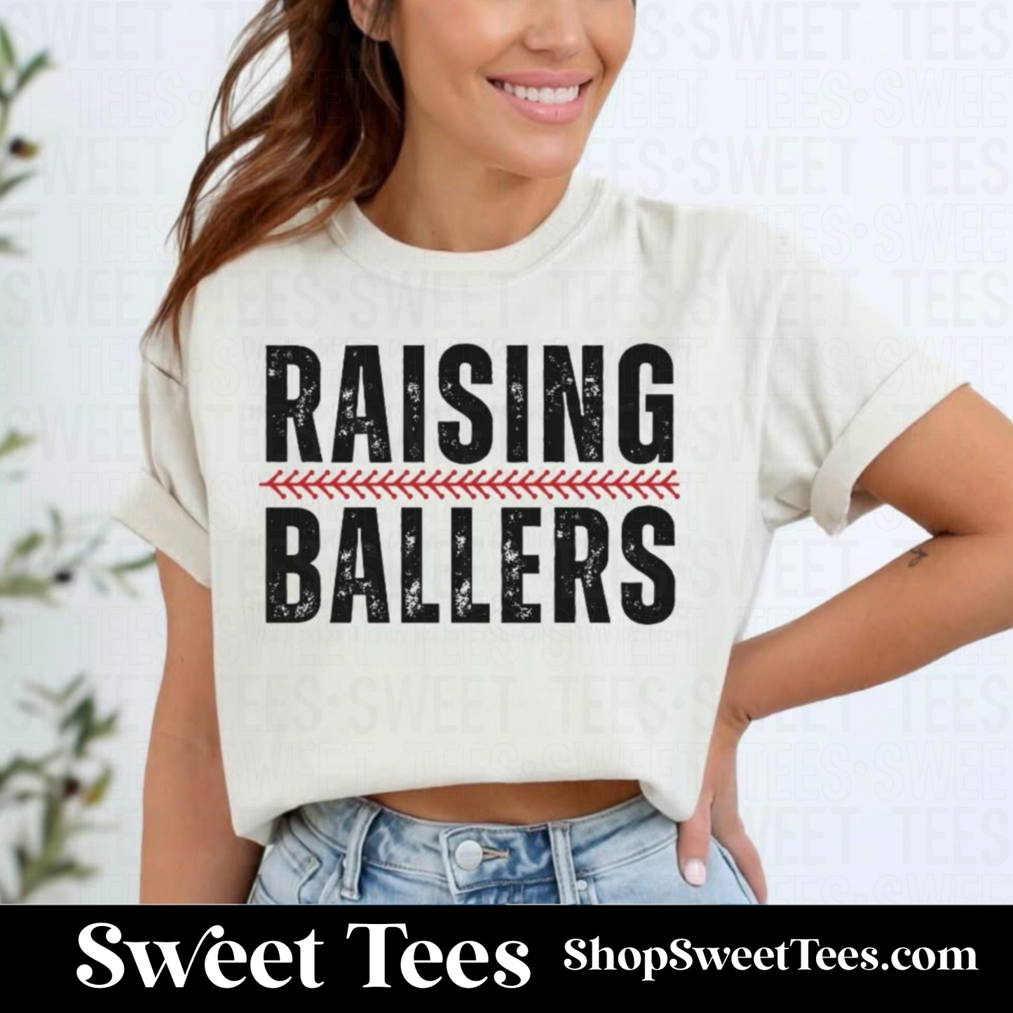 Raising Ballers Stitch tee