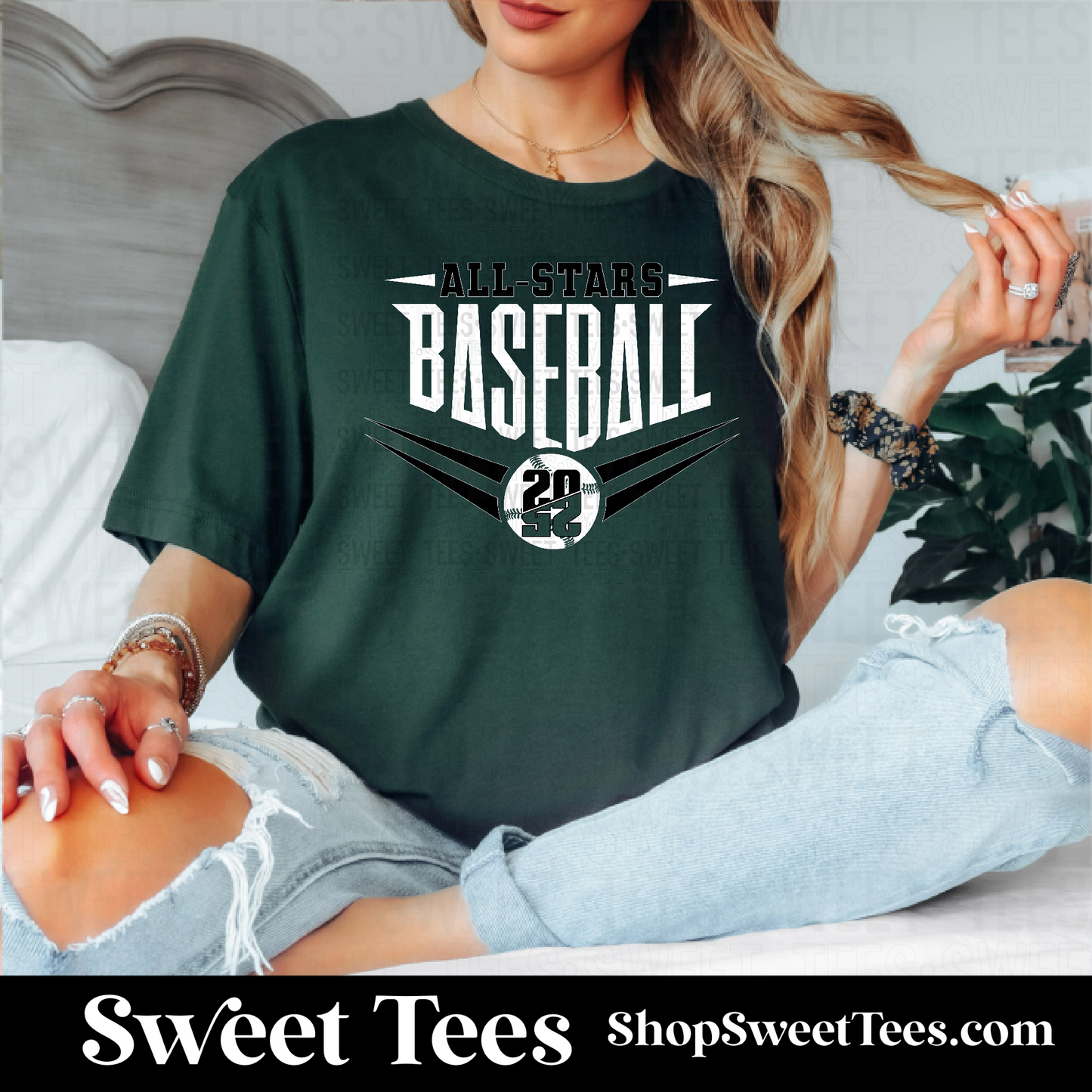 All-Stars Baseball 002 tee - Green