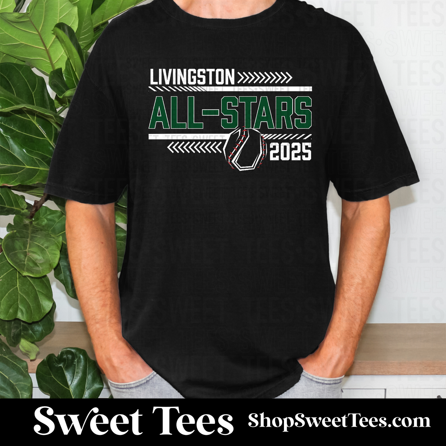 Livingston All-Stars Arrow tee - Black
