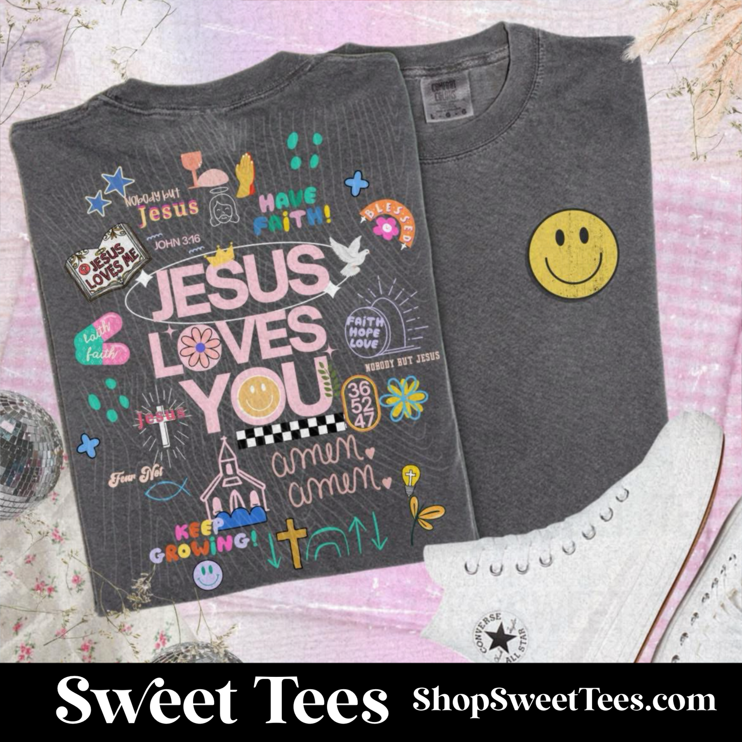 Jesus Loves You tee
