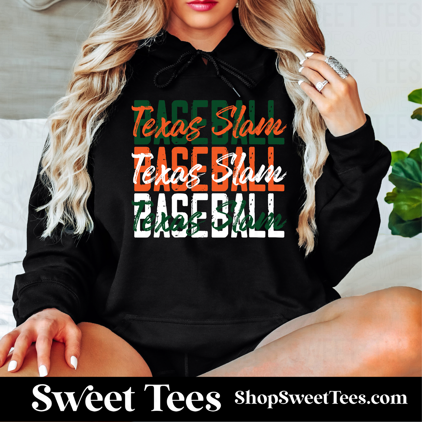 Texas Slam Baseball 053 Hoodie