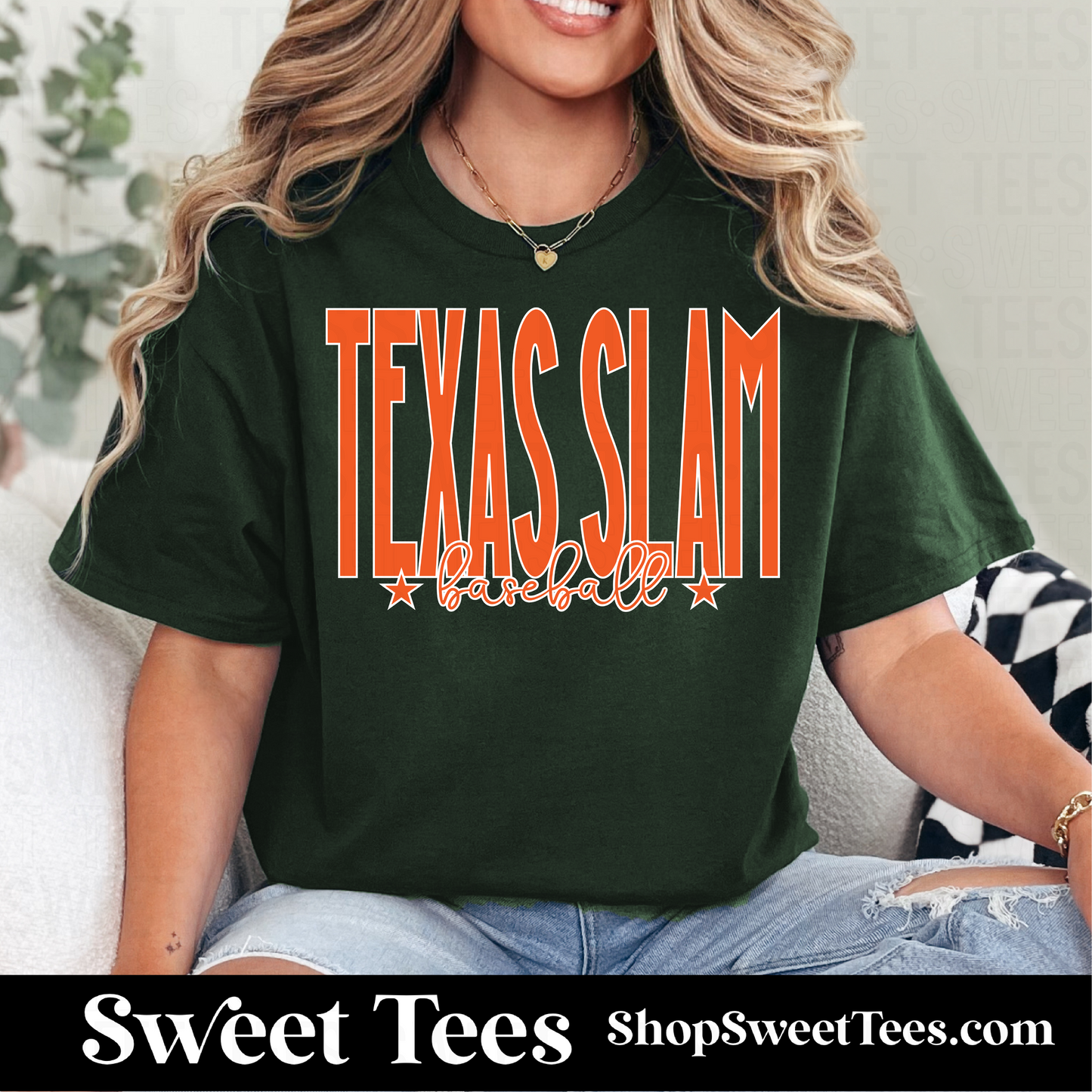 Texas Slam Baseball 160 tee