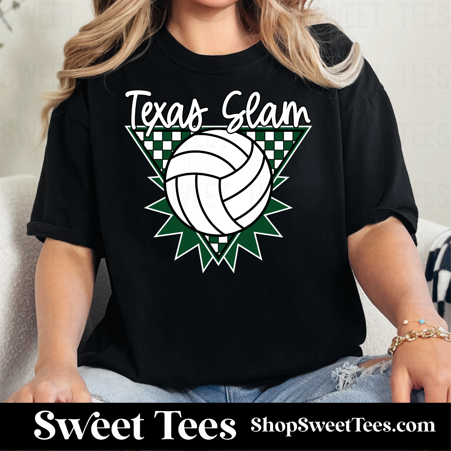 Texas Slam Volleyball Retro 118 tee