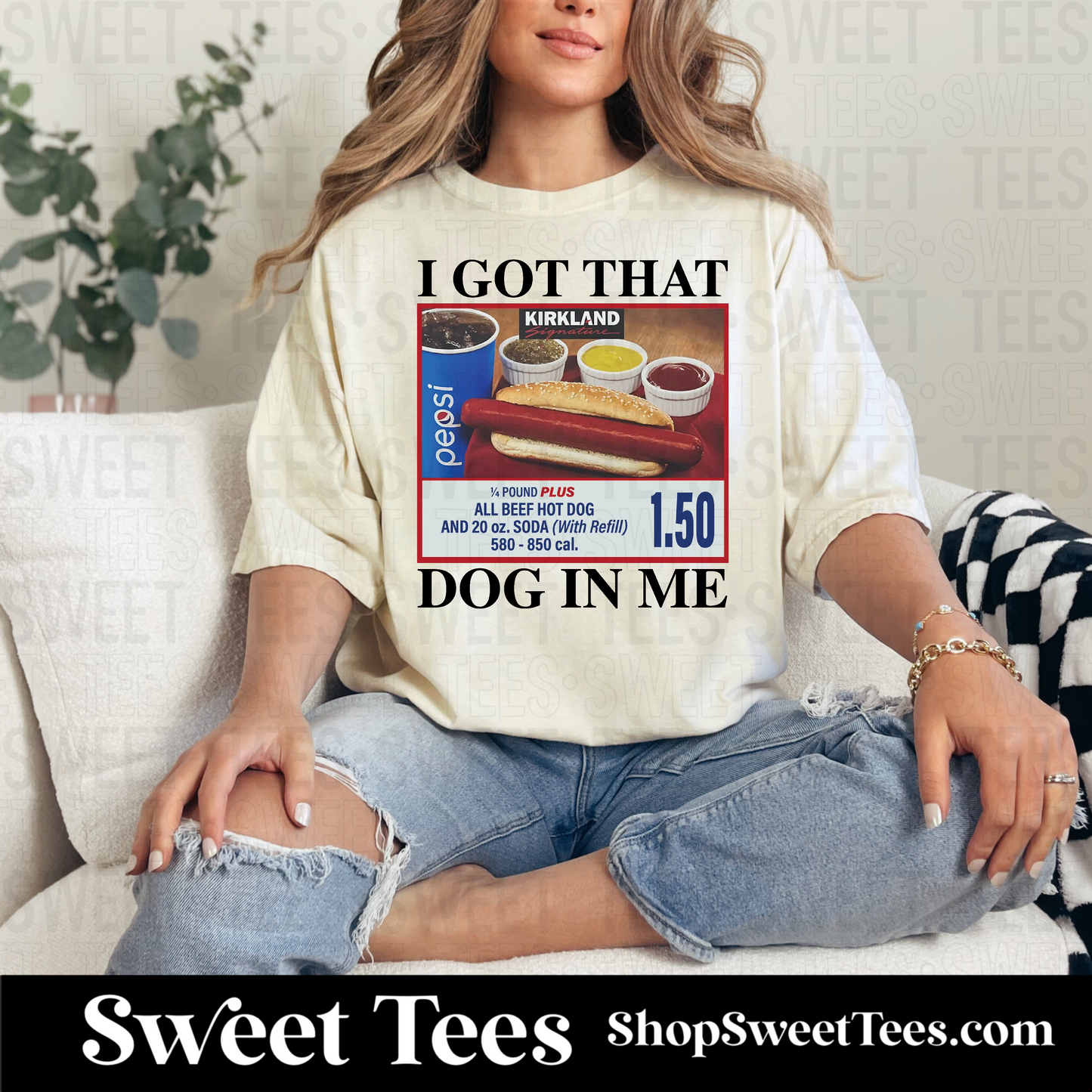Got That Dog In Me Hotdog tee