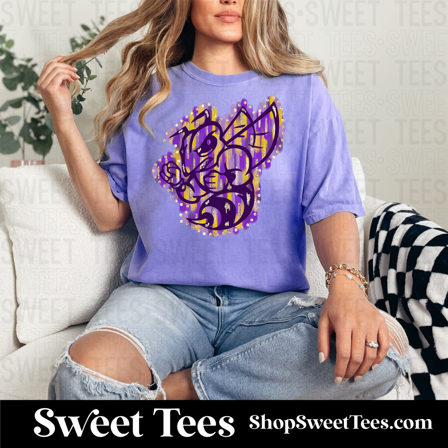 Painted Chester Yellowjacket tee