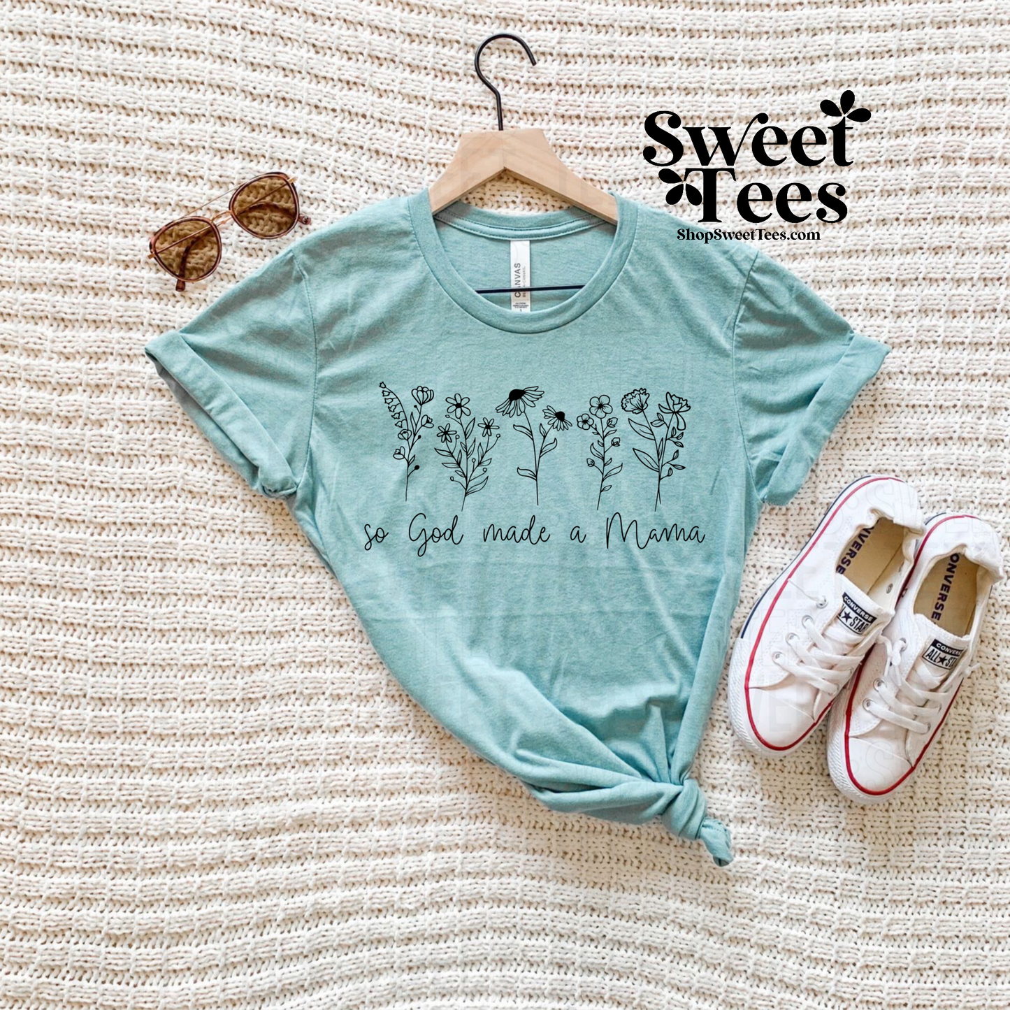 So God Made a Mama tee