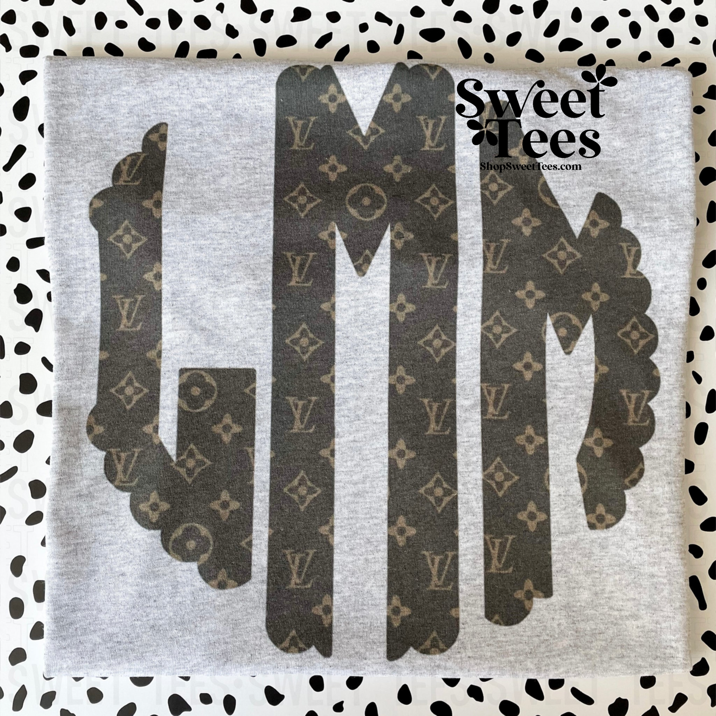 Designer Monogram tee