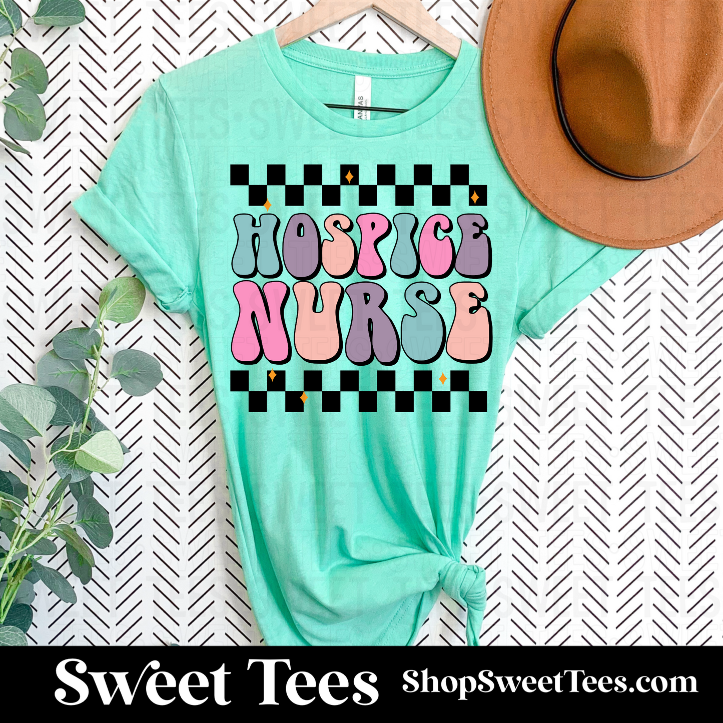 Hospice Nurse Checker tee