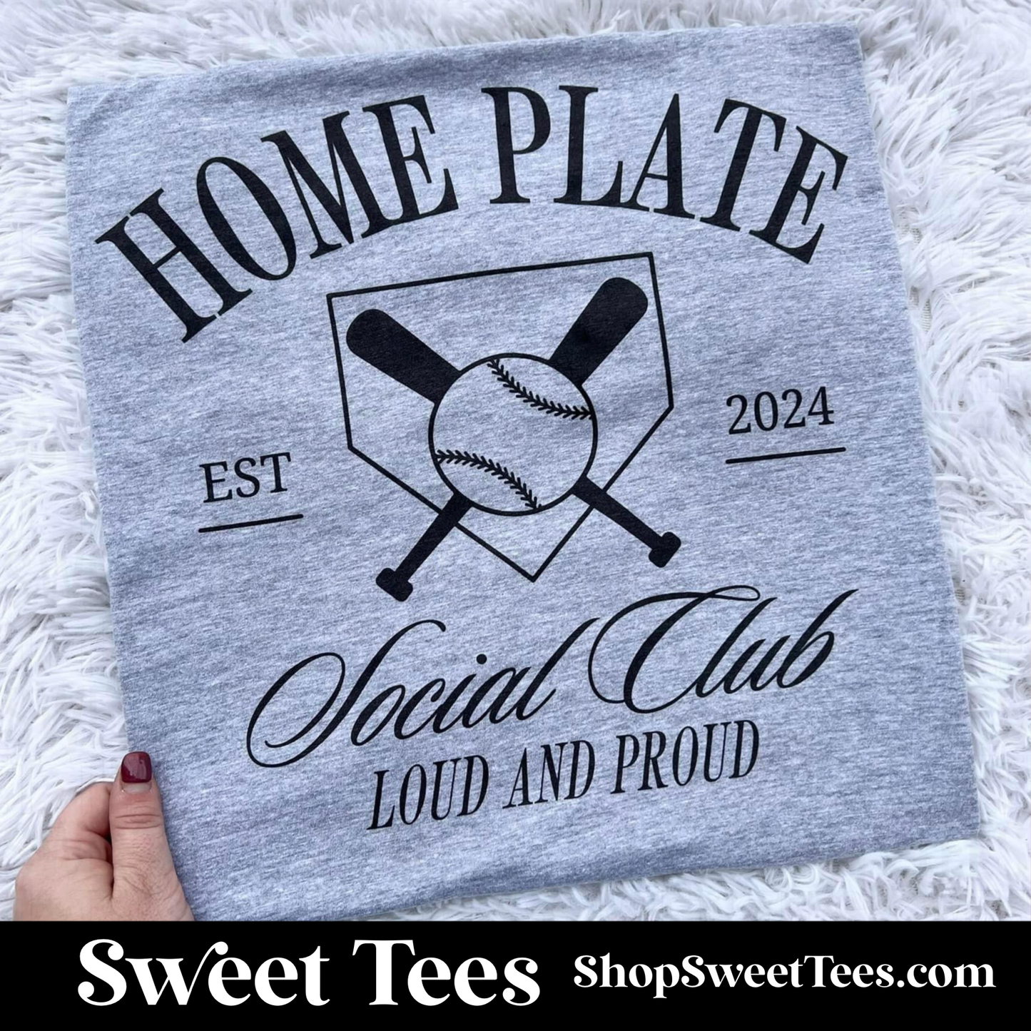 Home Plate Social Club tee