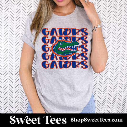 Gators Stacked tee