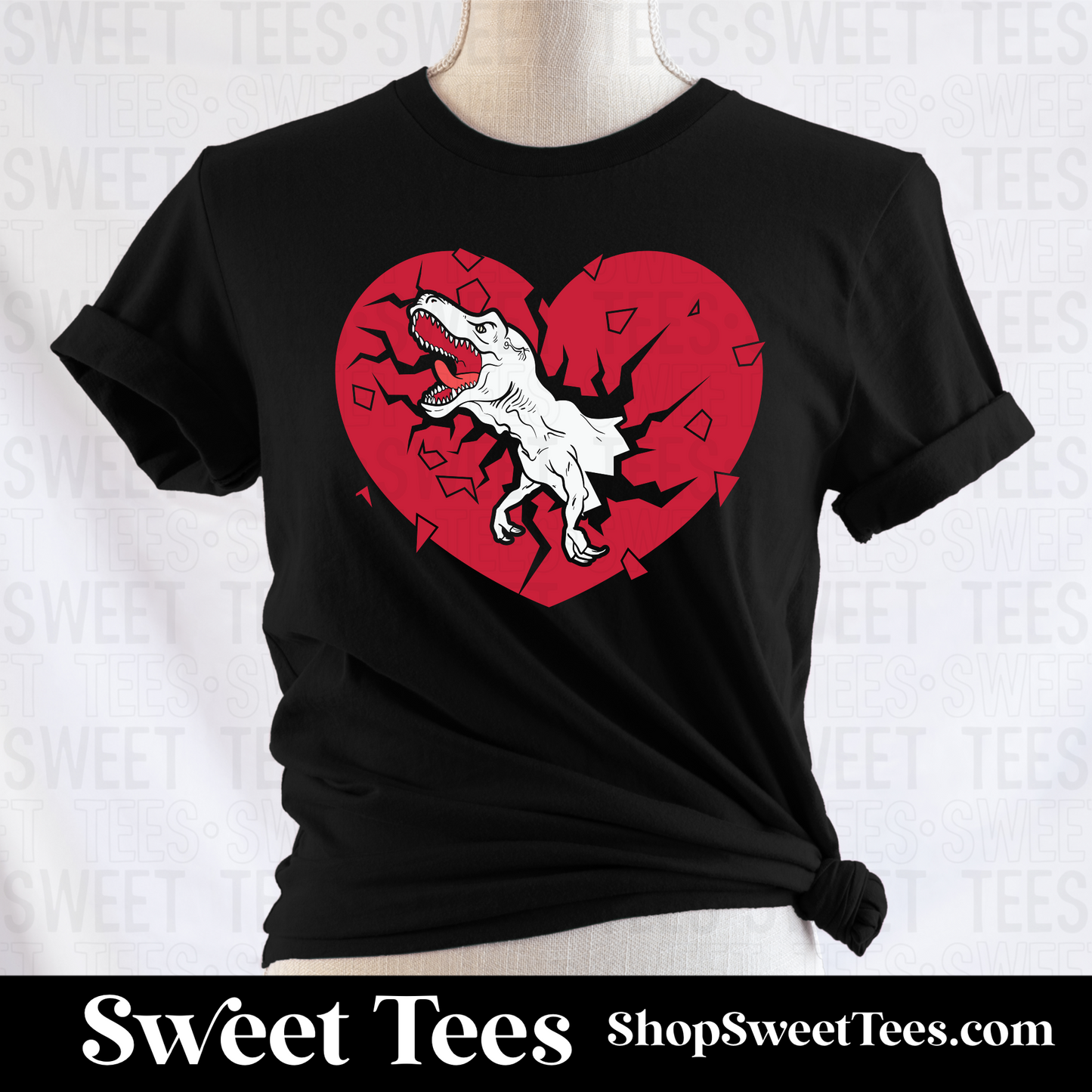 Dino Heart tee