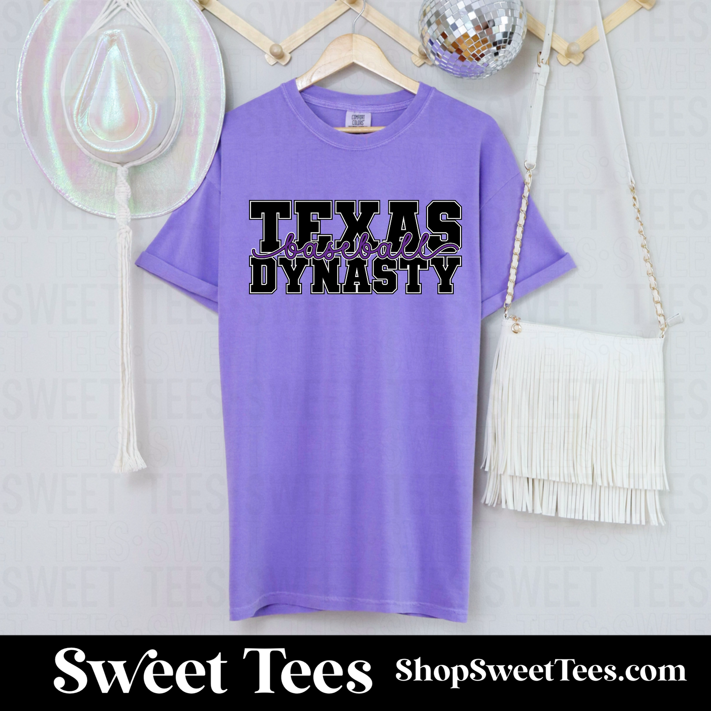 Texas Dynasty Varsity Script tee