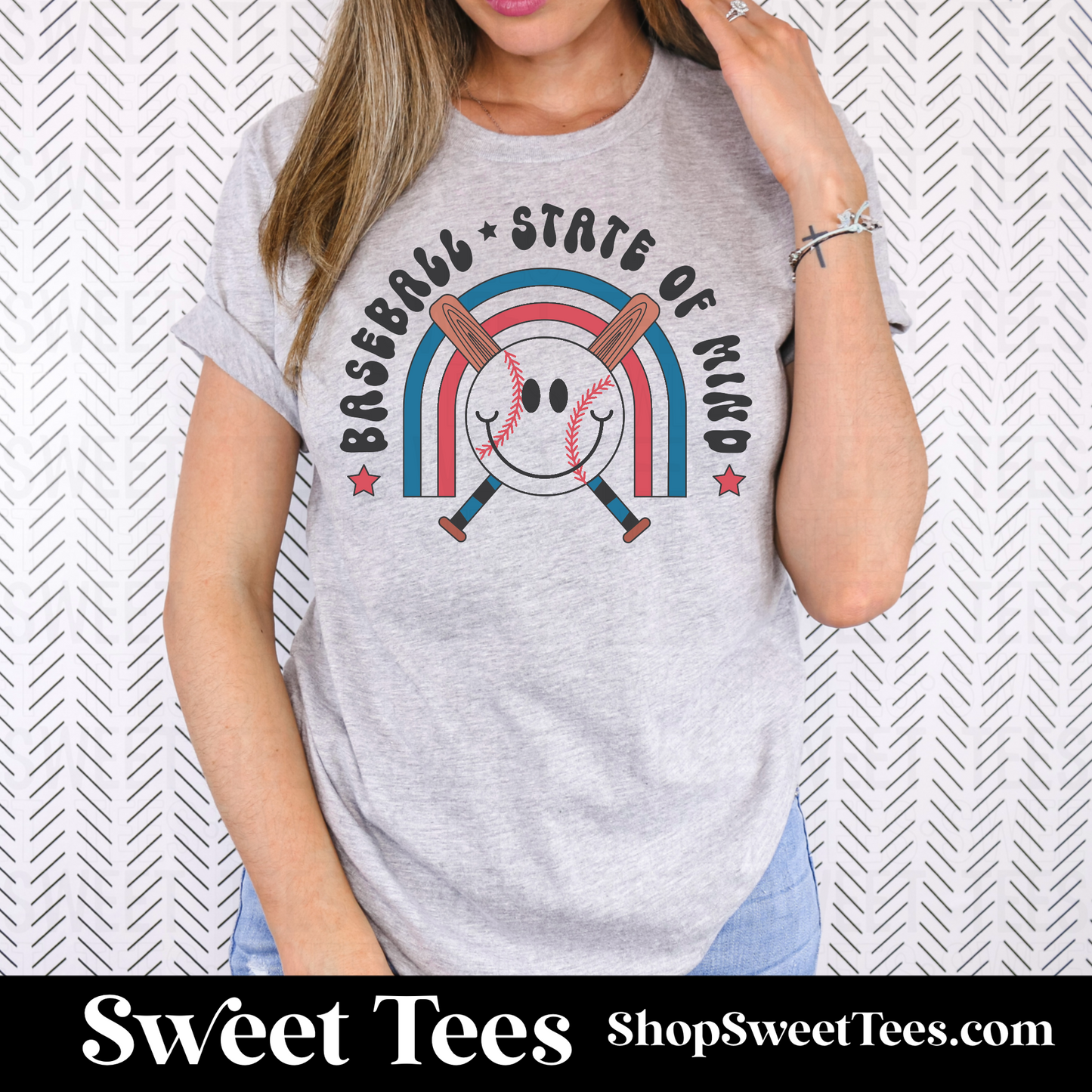 Baseball State of Mind tee