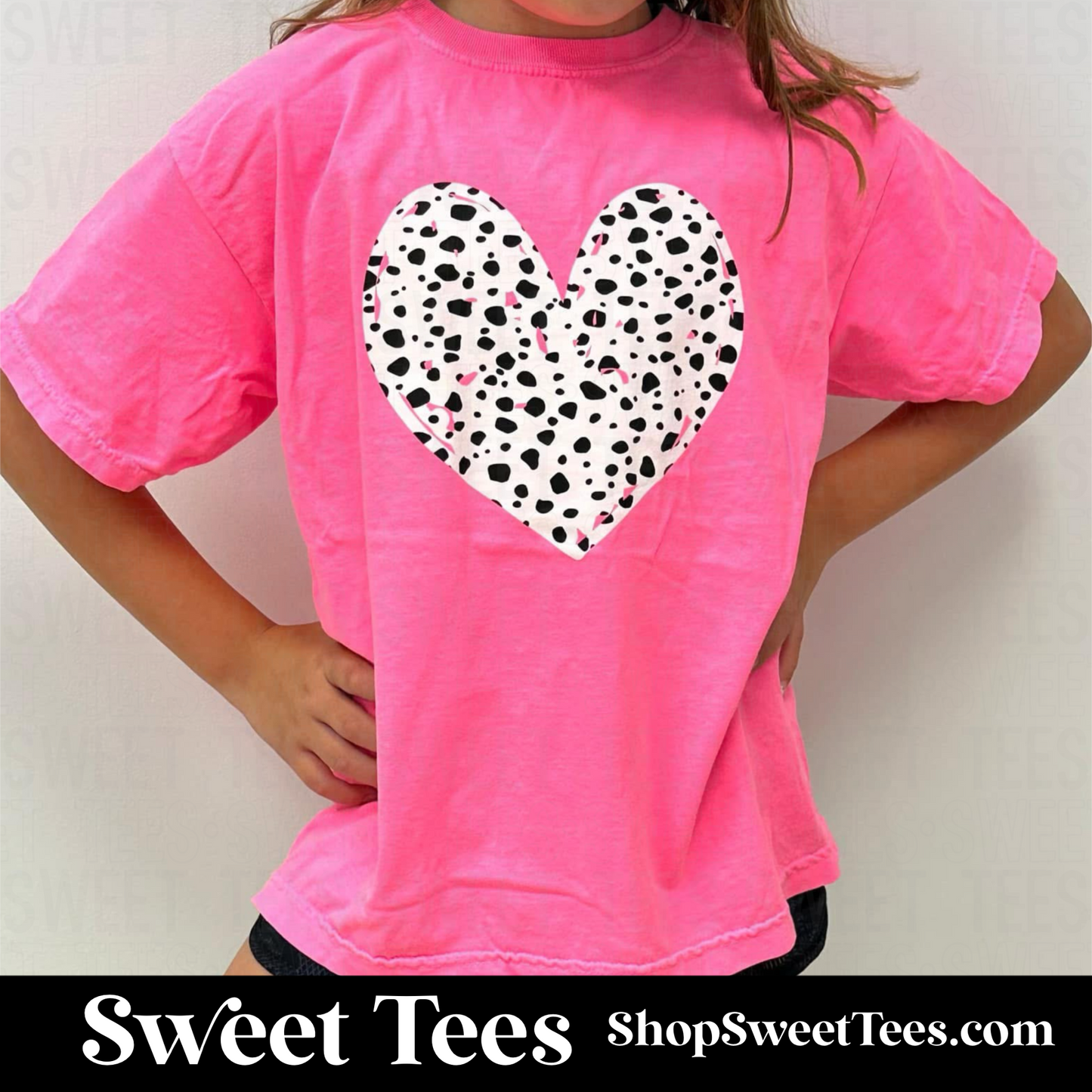 Dotted Heart tee