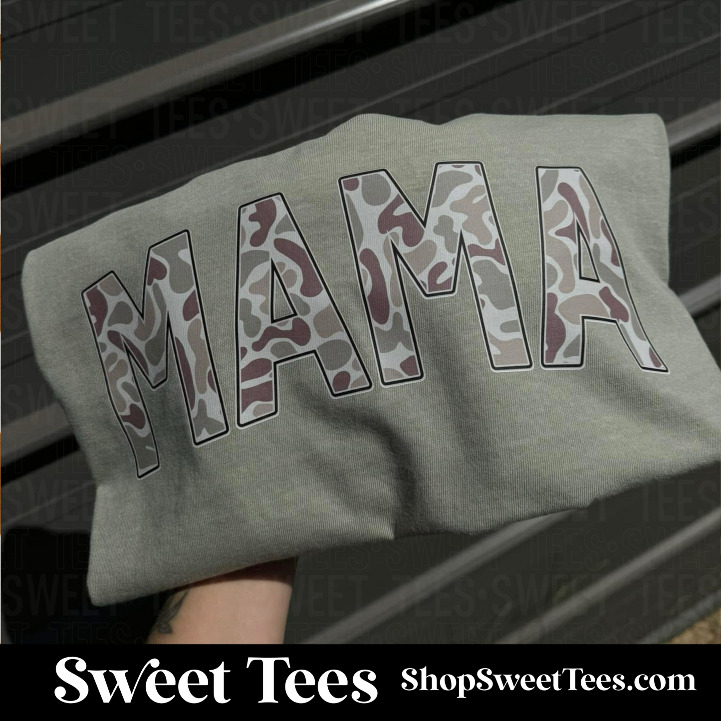 Camo Mama tee