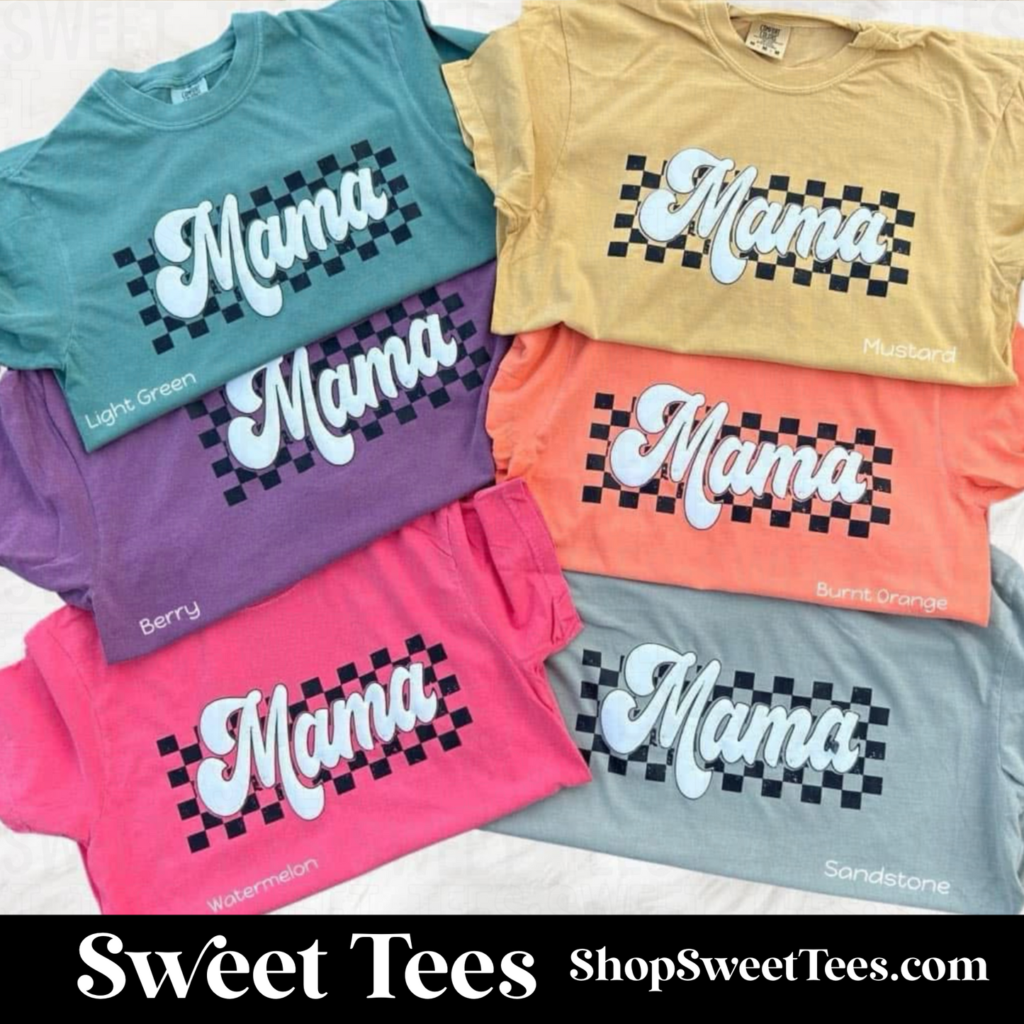Mama Checker tee